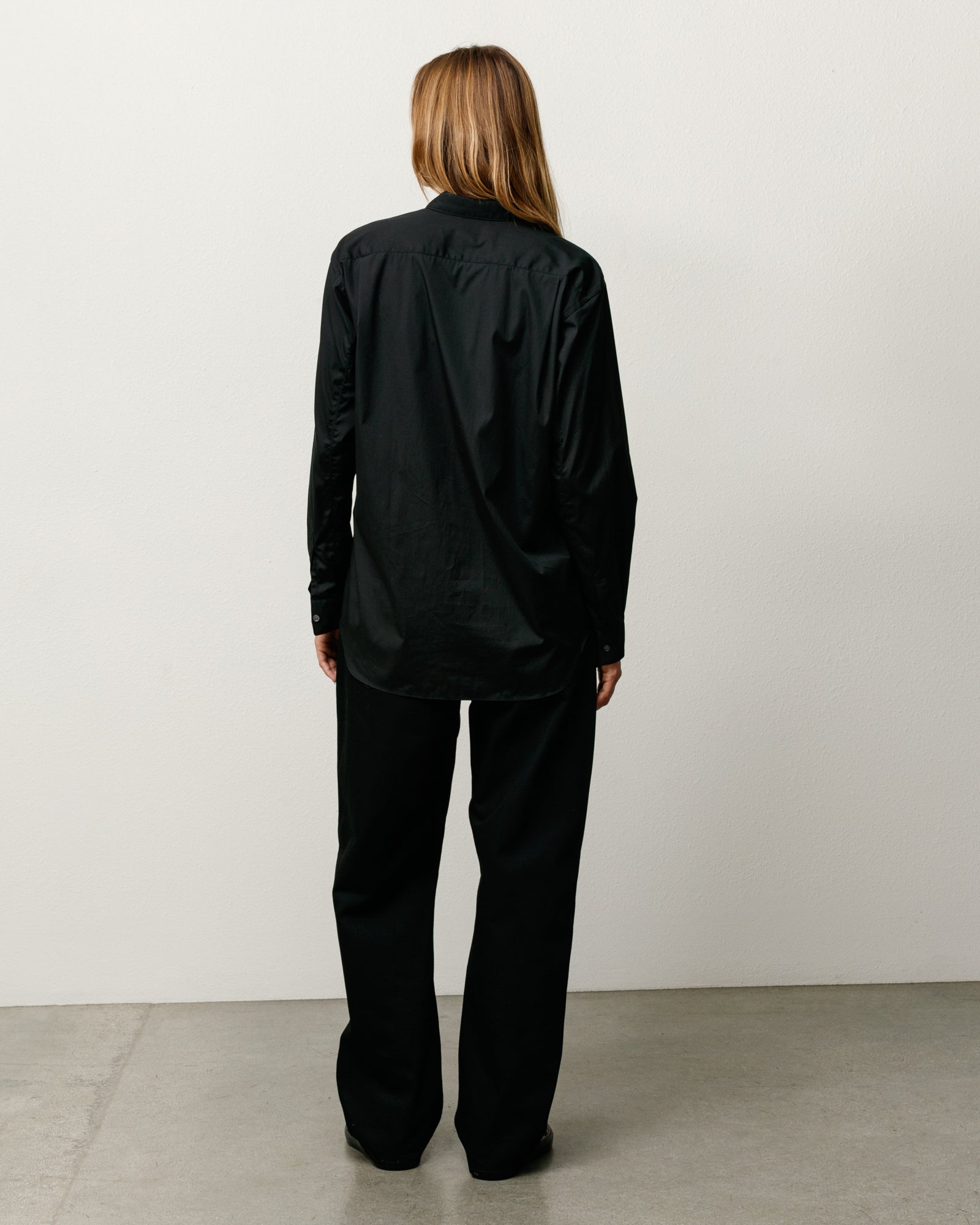 Big Ol Jean Denim Unisex In Raw Black Contrast Stitch