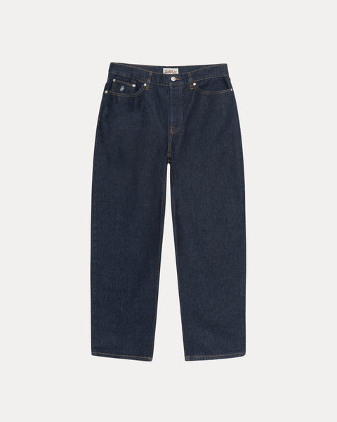Big Ol Jean Denim Mens Regular In Rinsed Indigo