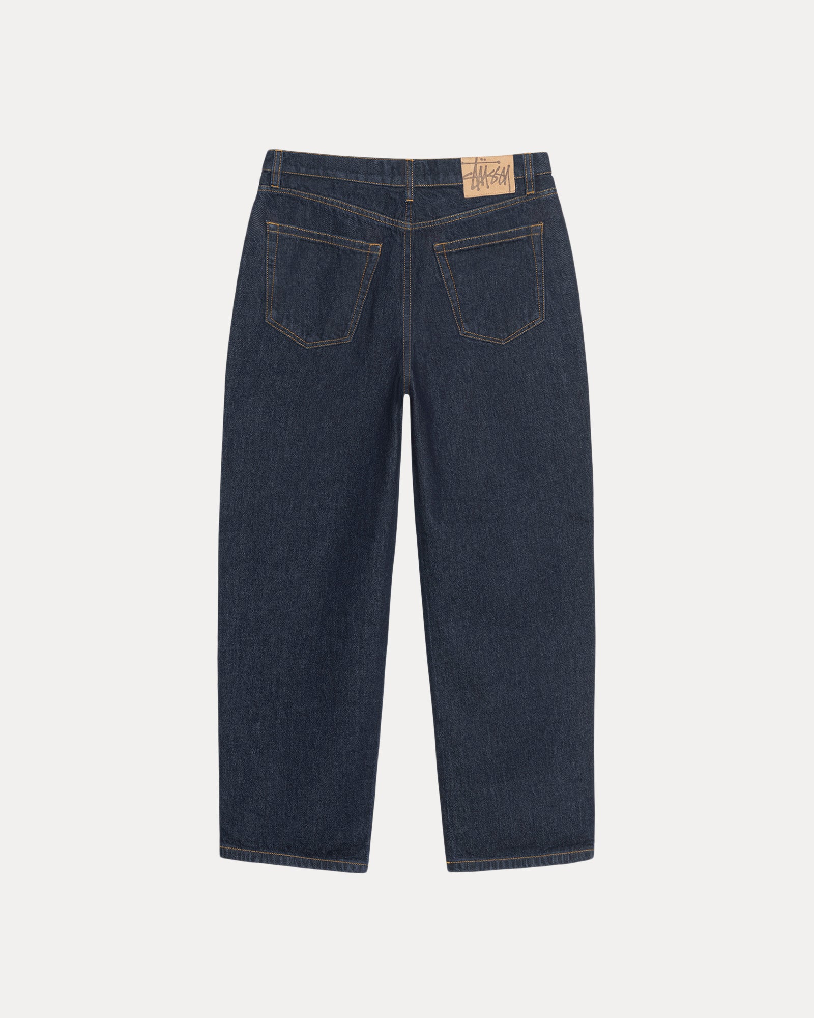 Big Ol Jean Denim Mens Regular In Rinsed Indigo