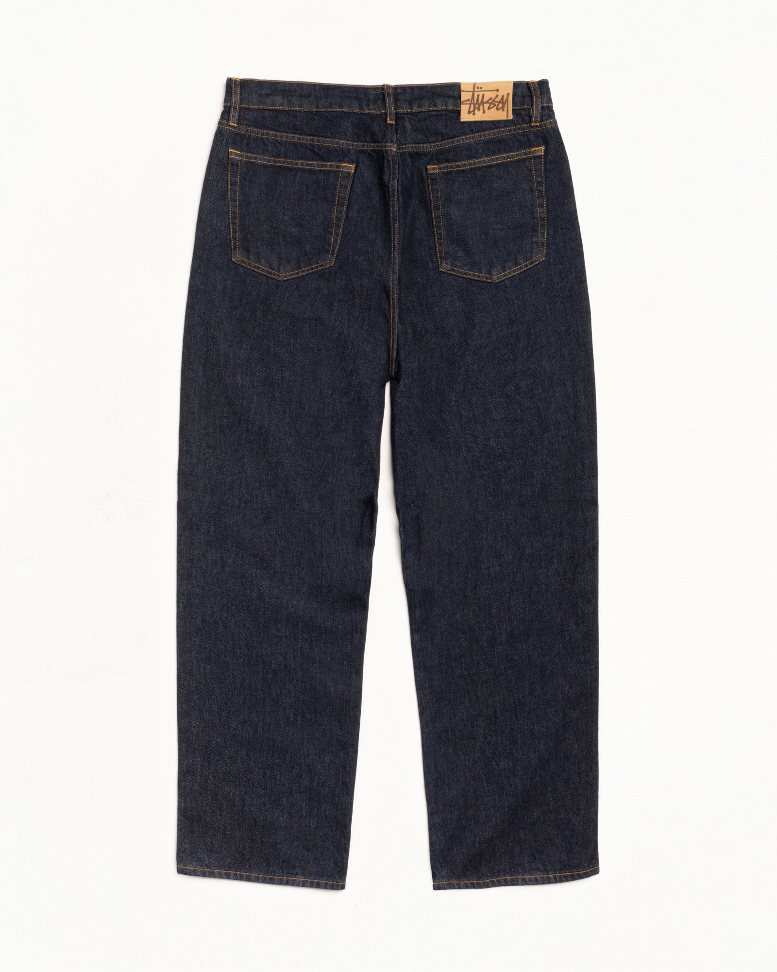 Big Ol Jean Denim Mens Regular In Rinsed Indigo