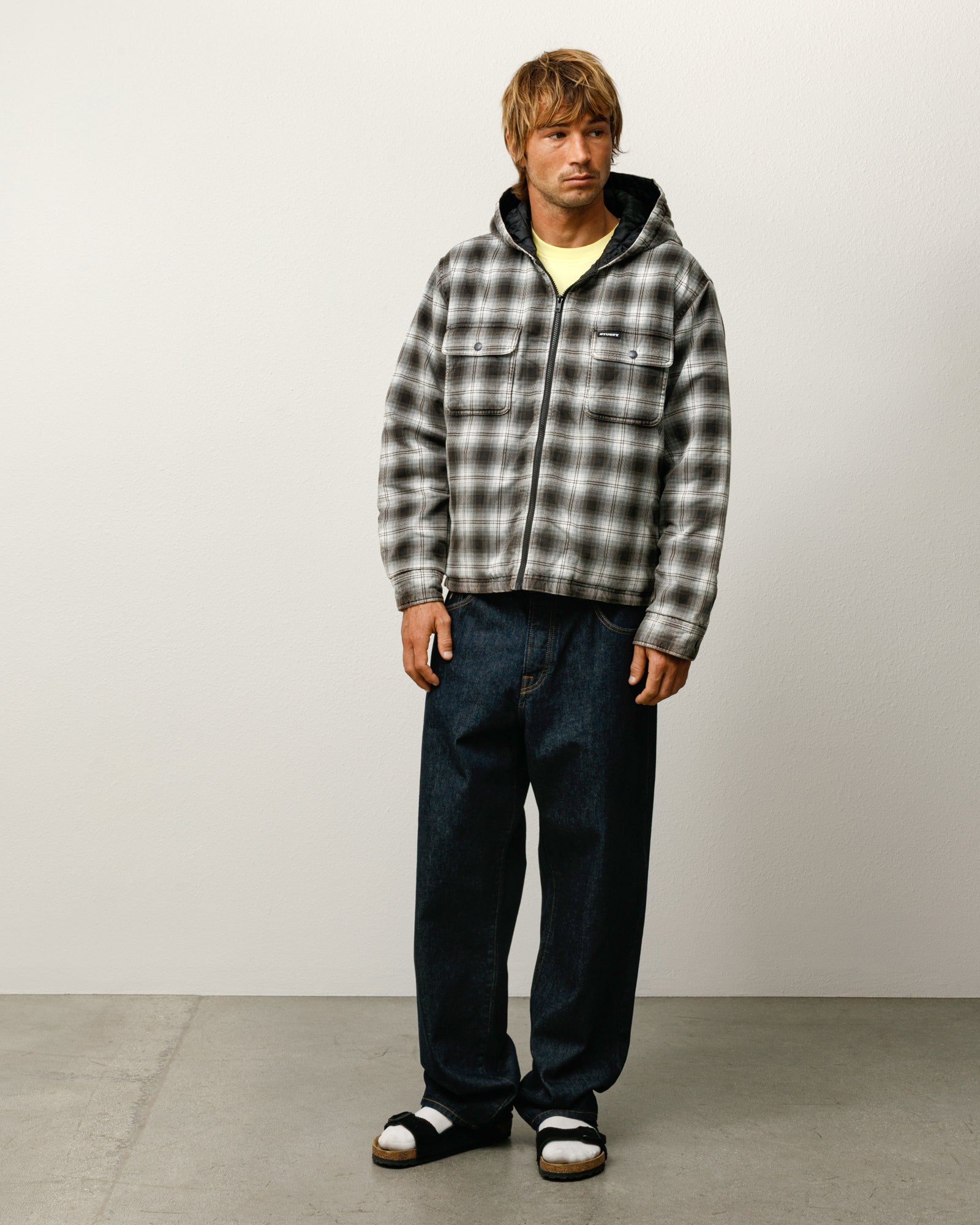 Big Ol Jean Denim Mens Regular In Rinsed Indigo