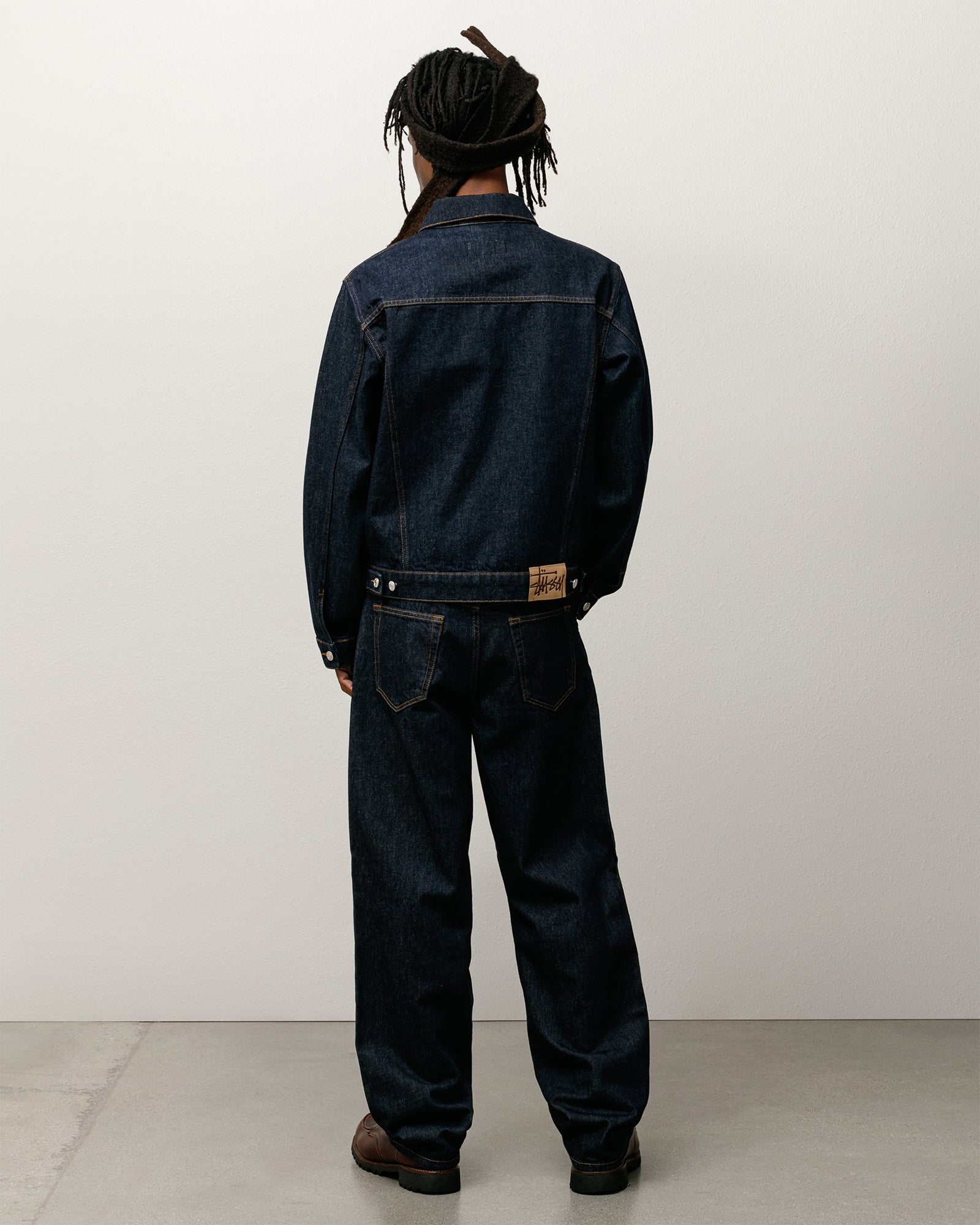 Big Ol Jean Denim Mens Regular In Rinsed Indigo