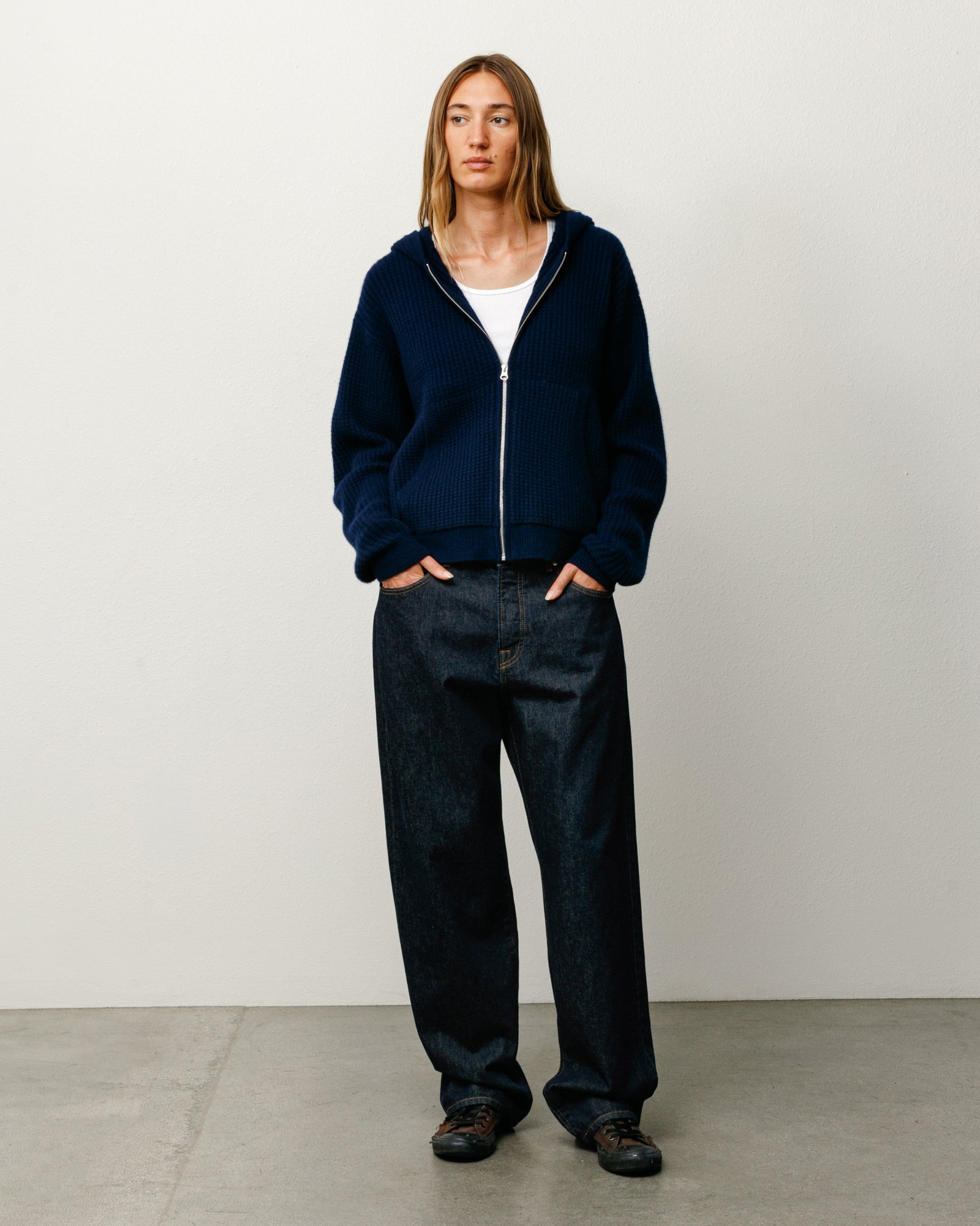 Big Ol Jean Denim Unisex In Rinsed Indigo