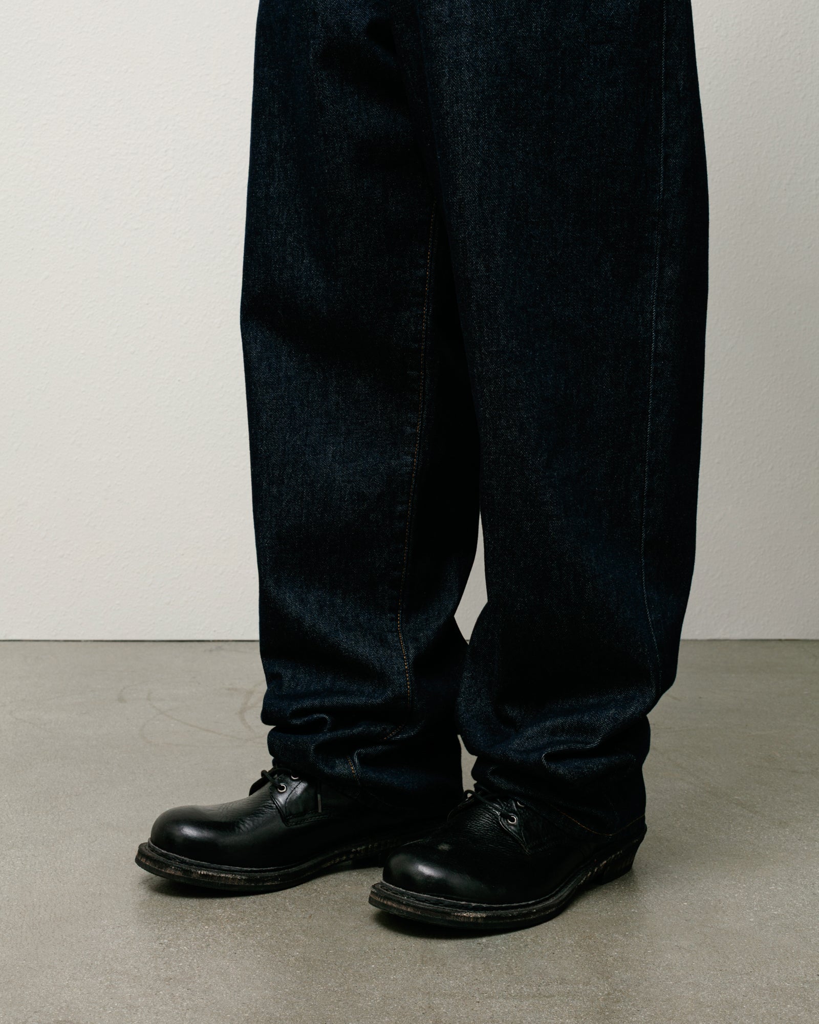 Big Ol Jean Denim Mens Regular In Rinsed Indigo