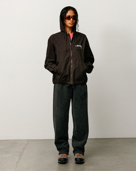 Faded Graphic Fleece Pant Unisex In Washed Black