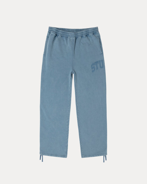 Faded Graphic Fleece Pant Mens Regular In Washed Navy
