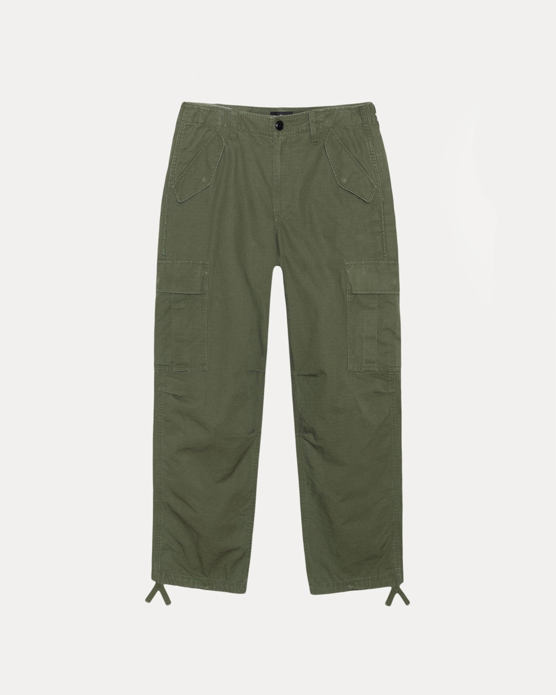 Military Cargo Pant Ripstop Mens Pant in Olive Green