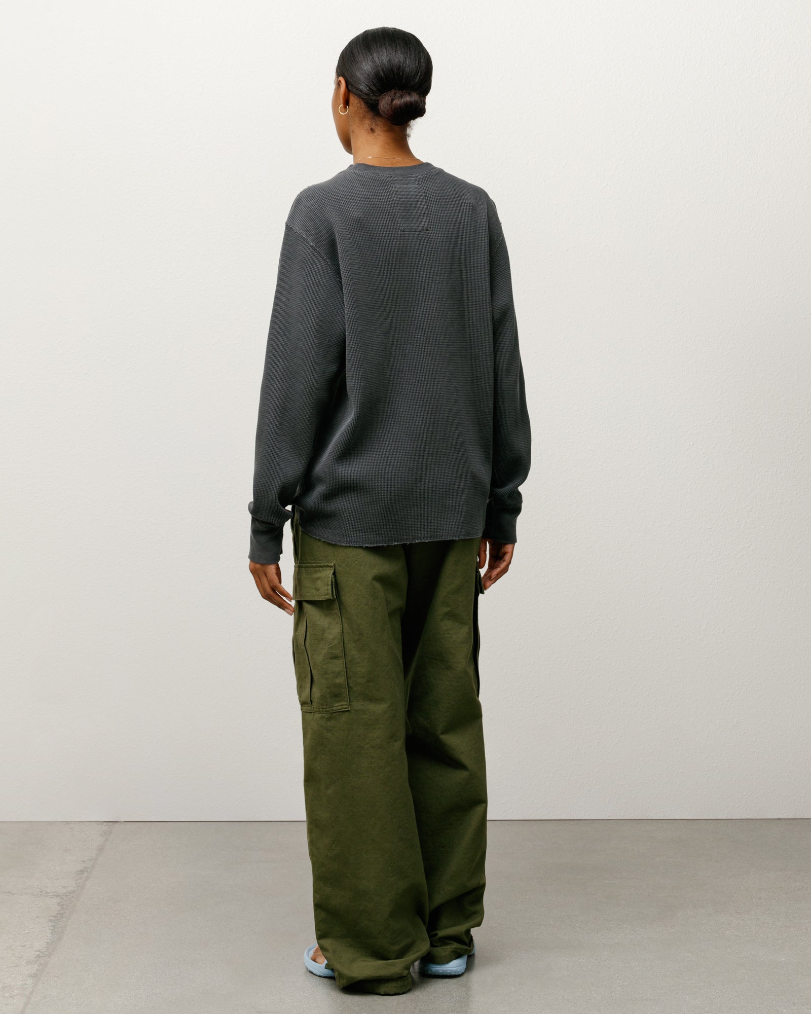Military Cargo Pant Ripstop Mens Regular In Olive Green