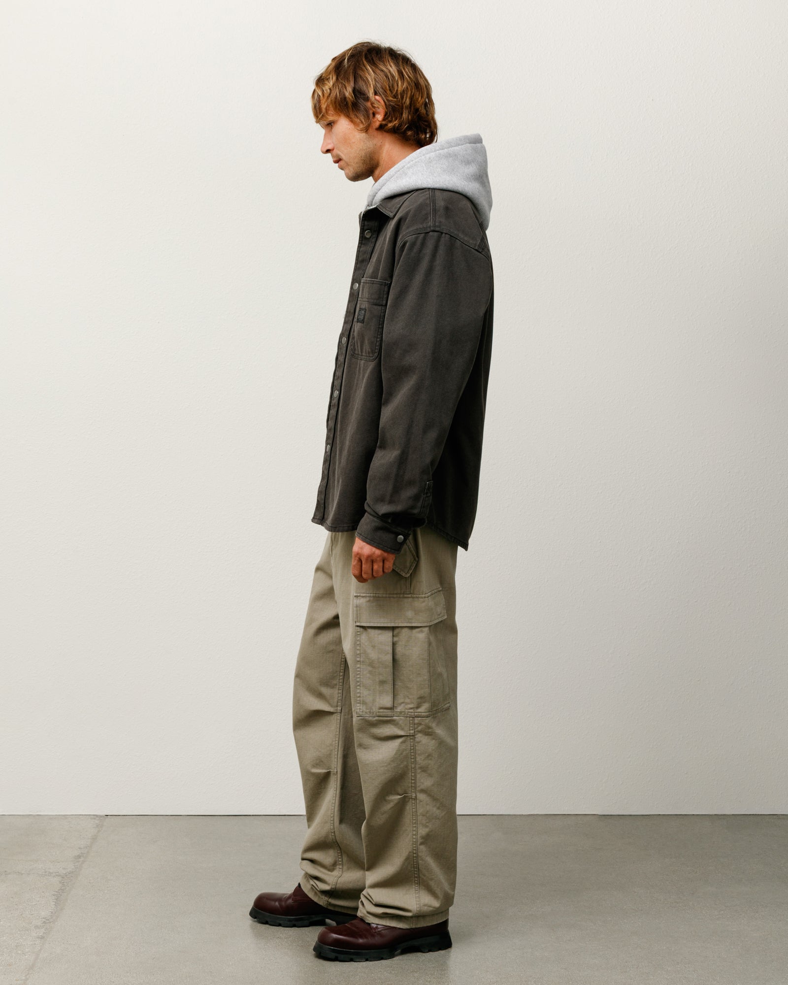 Military Cargo Pant Ripstop Mens Regular In Olive