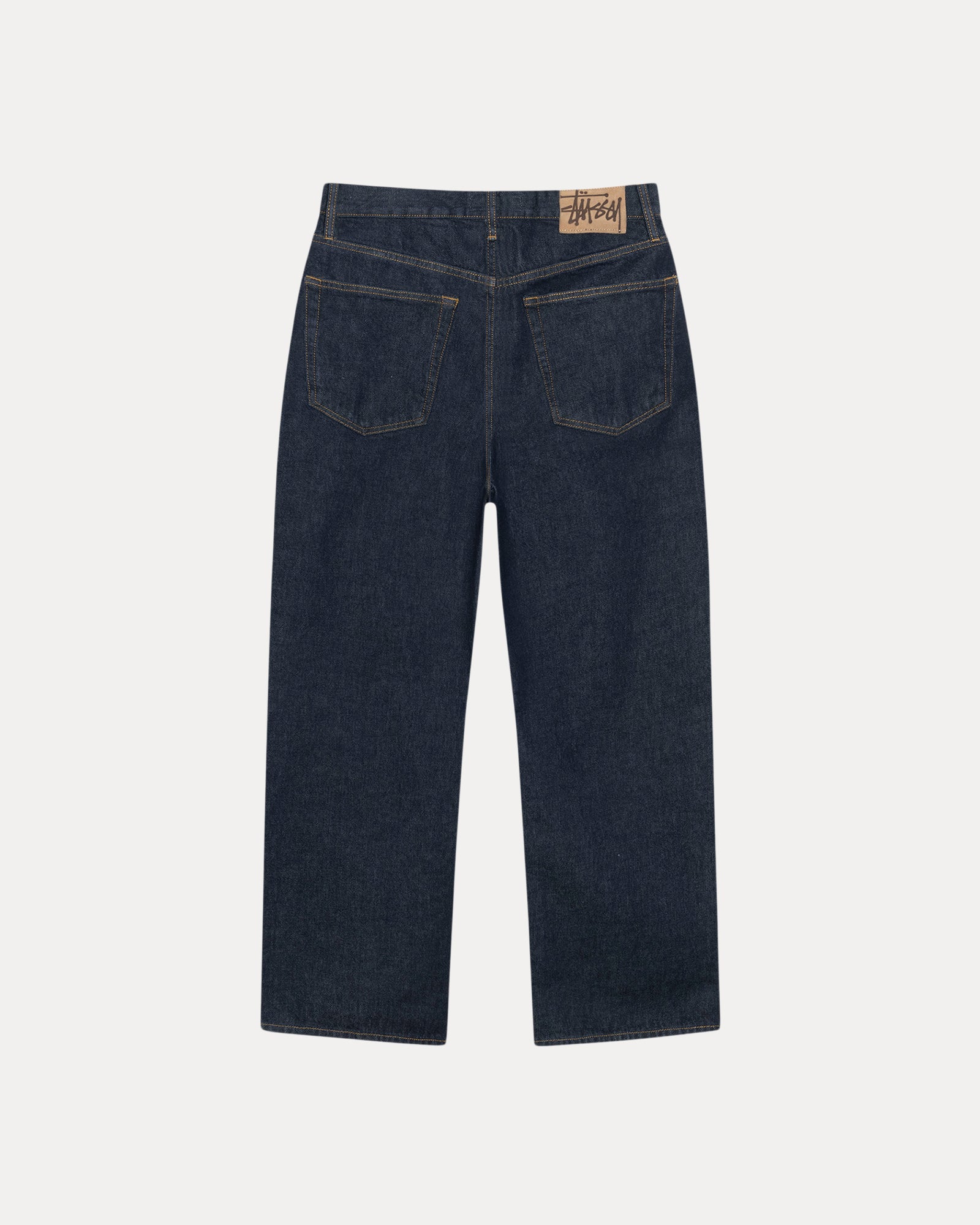 Relaxed Jeans Denim Mens Regular In Rinsed Indigo