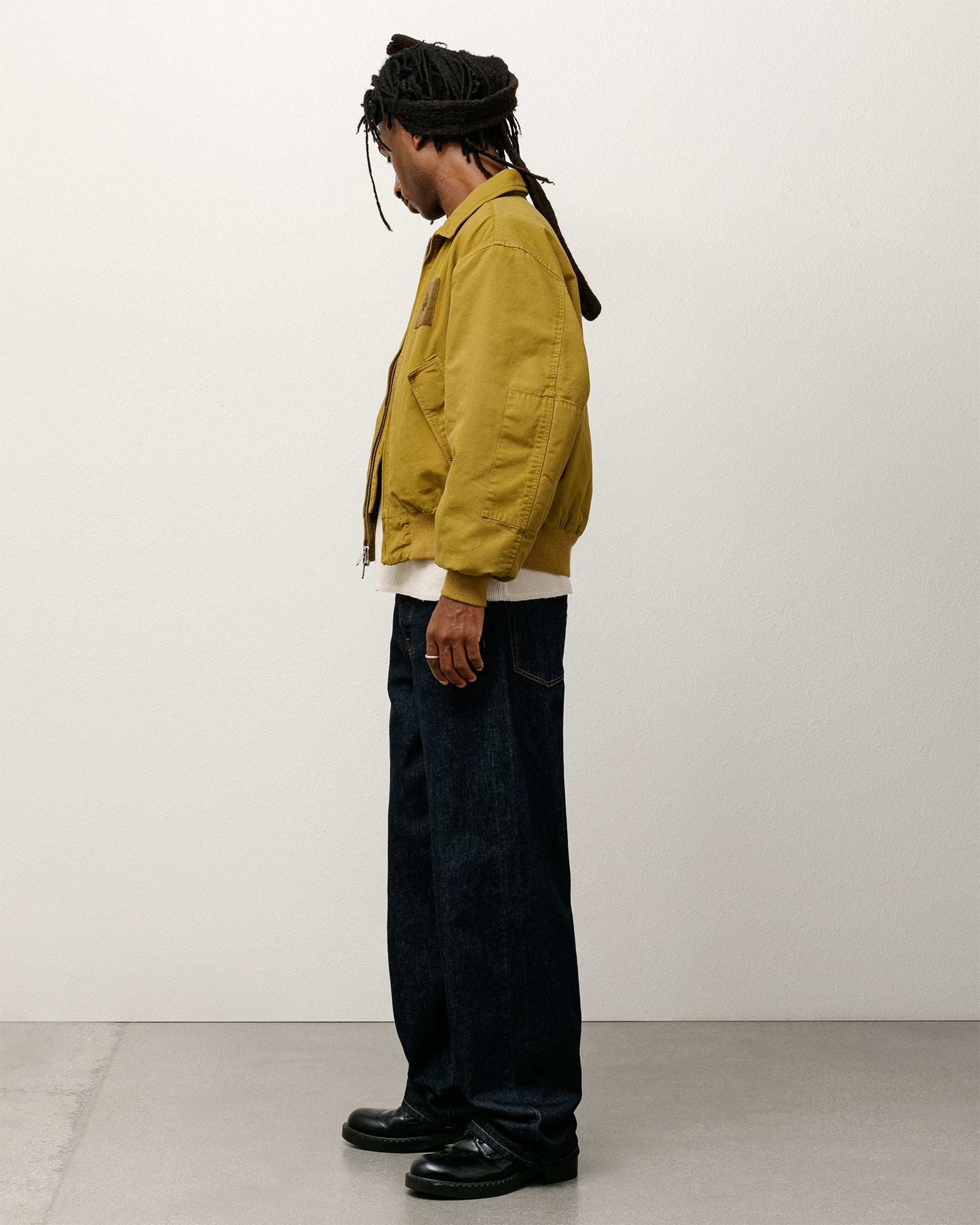 Relaxed Jeans Denim Mens Regular In Rinsed Indigo