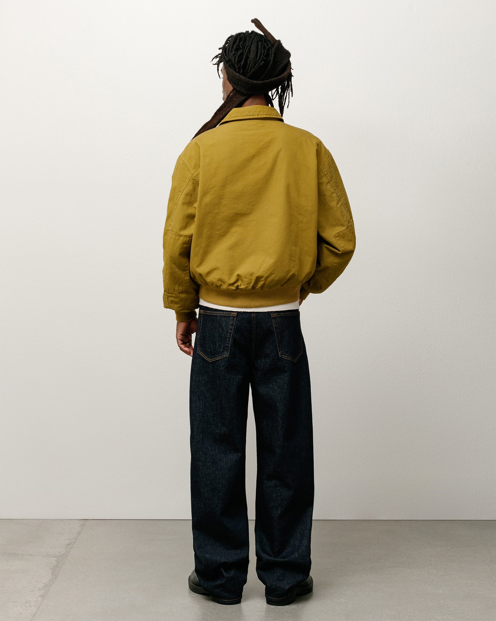 Relaxed Jeans Denim Mens Regular In Rinsed Indigo