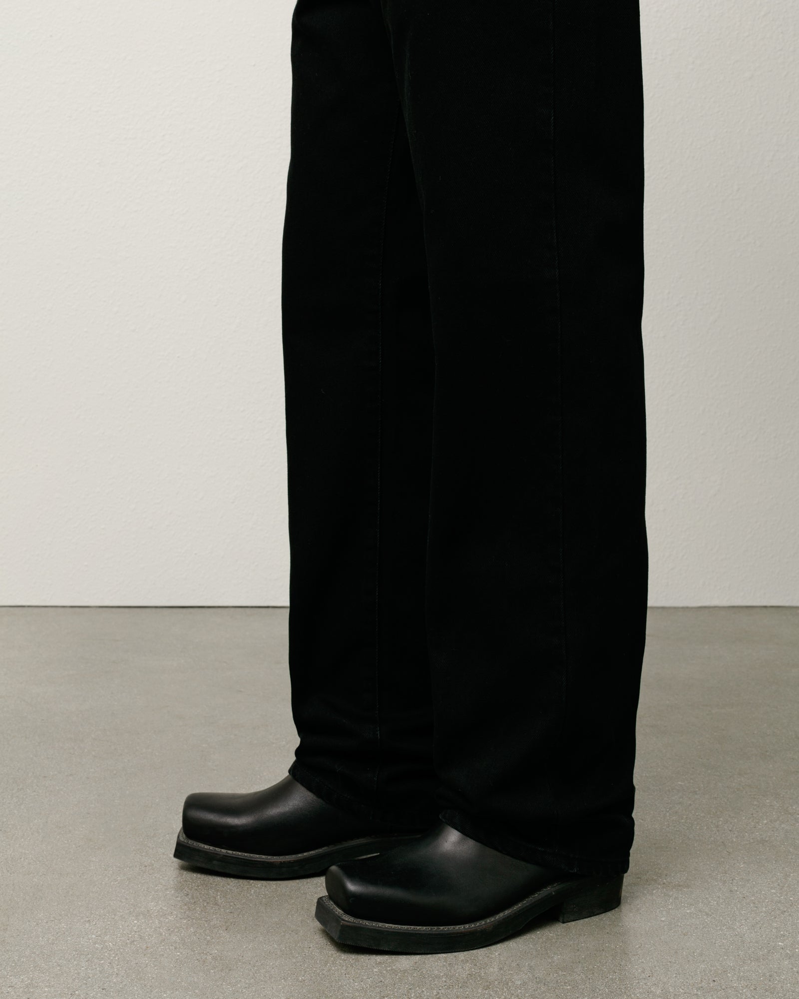 New Classic Jeans Denim Mens Regular In Black