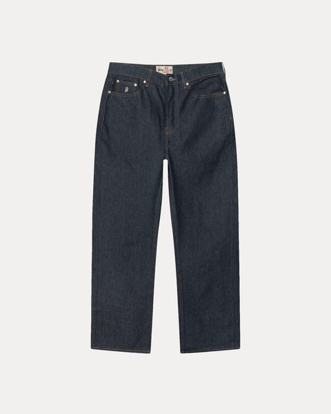 New Classic Jeans Denim Mens Regular In Rinsed Indigo