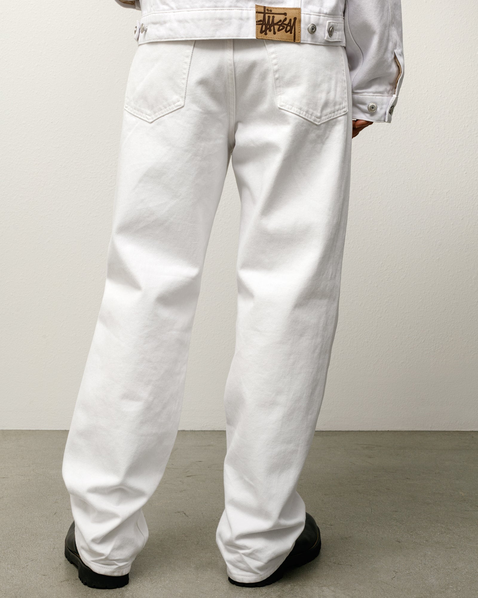 New Classic Jean Denim Mens Regular In White
