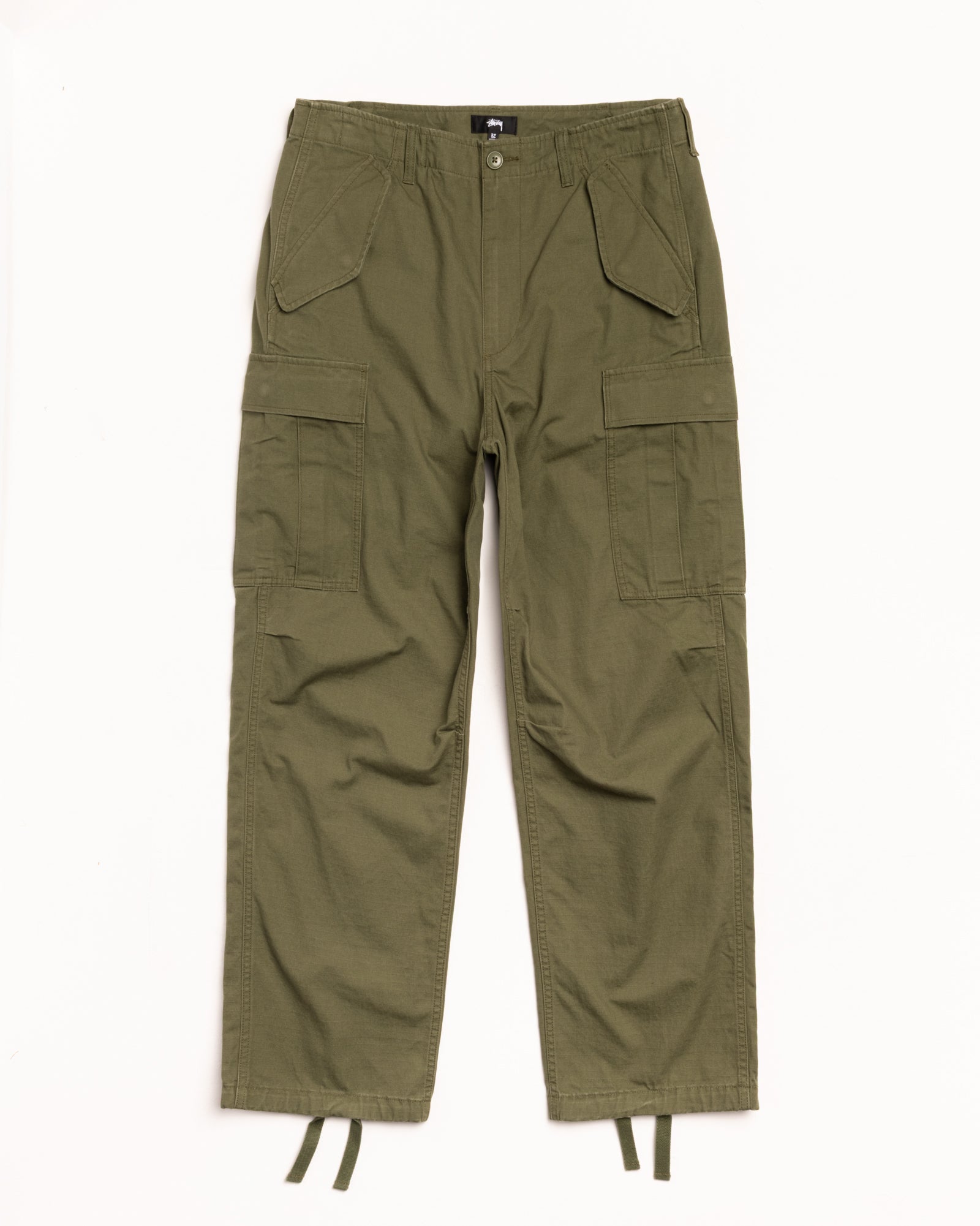 Cargo Pant Mens Regular In Olive Green