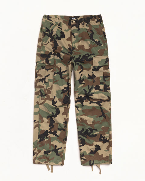 Cargo Pant Mens Regular In Woodland Camo