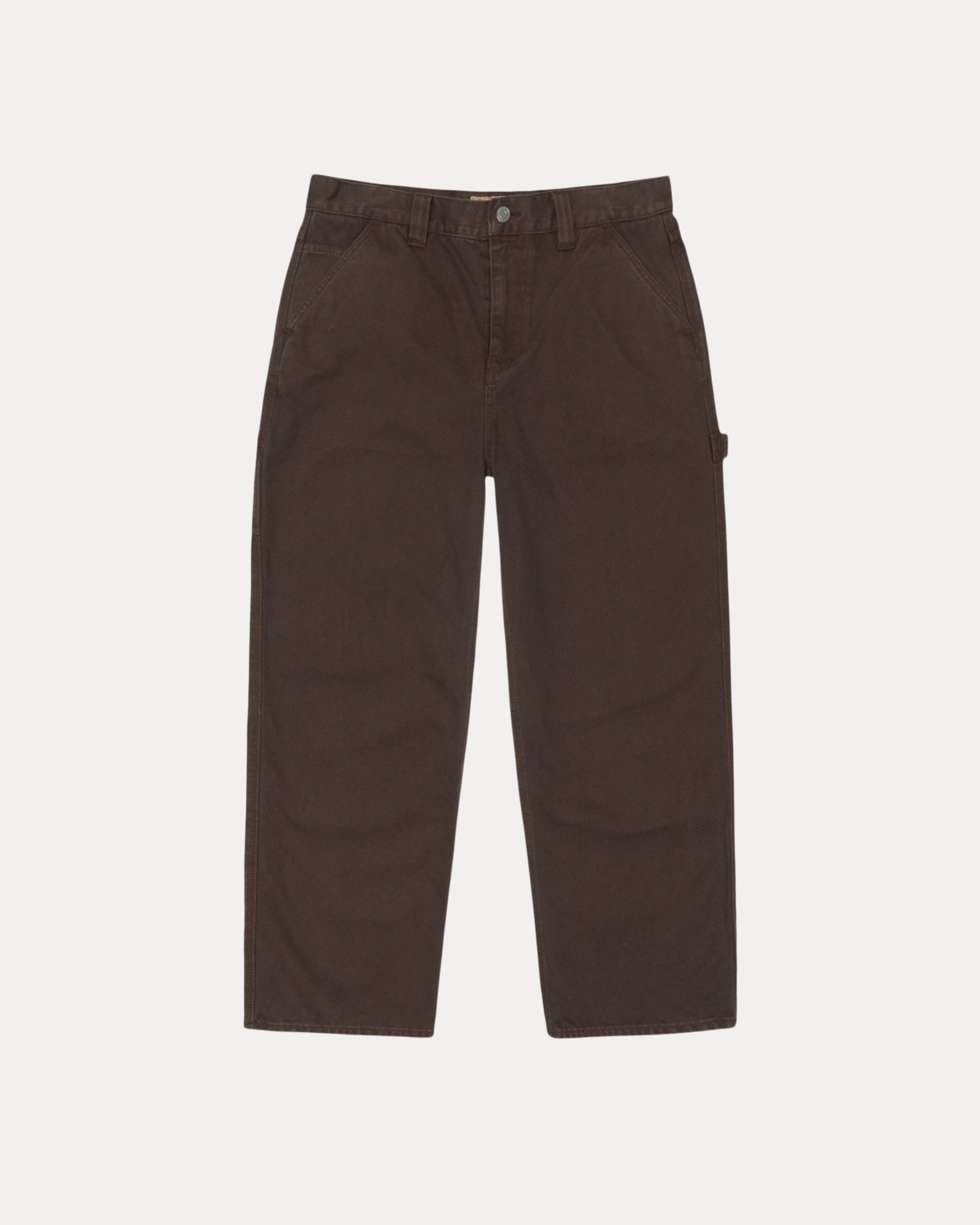 Carpenter Pant Canvas Mens Regular In Brown