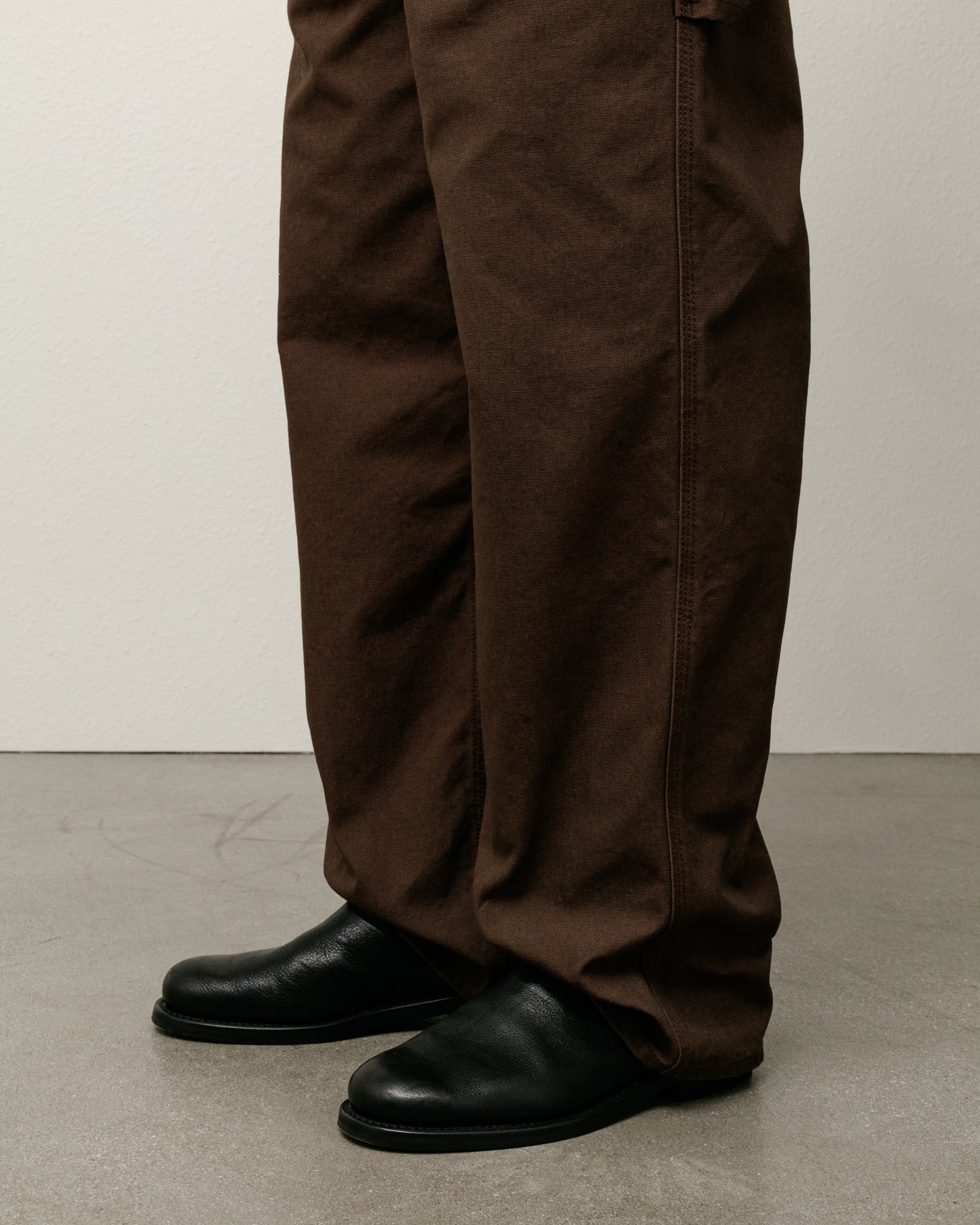 Carpenter Pant Canvas Mens Regular In Brown