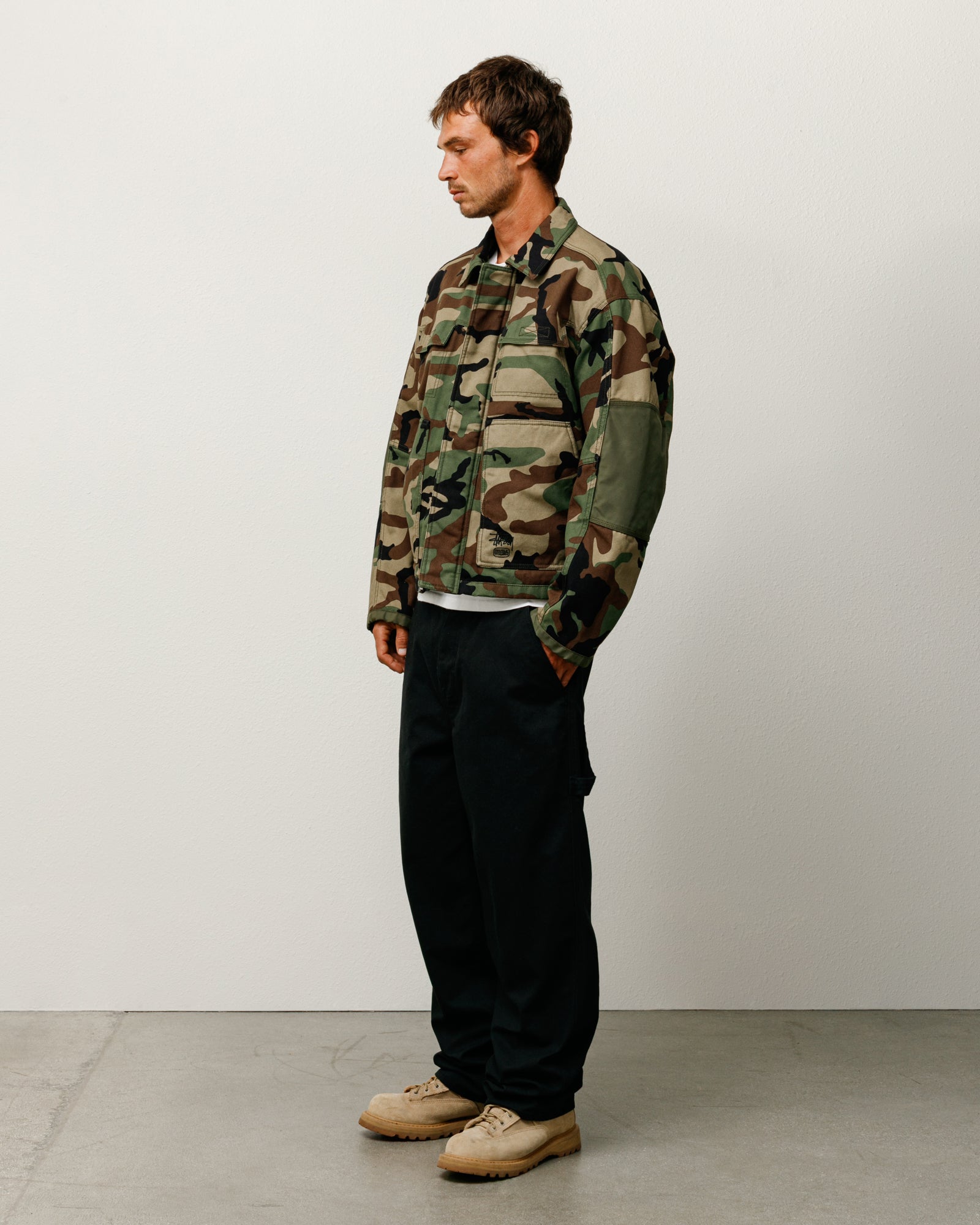 Carpenter Pant Canvas Mens Regular In Navy