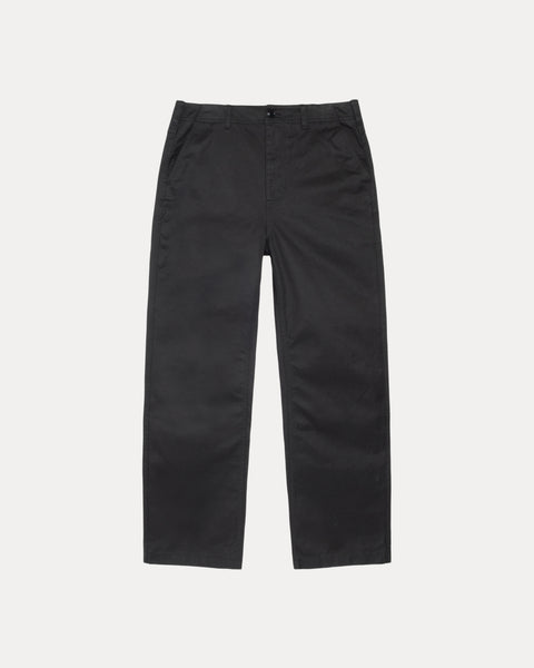 Chino Trouser Mens Regular In Black