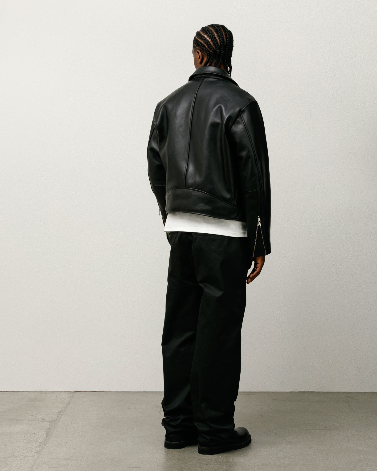 Chino Trouser Mens Regular In Black
