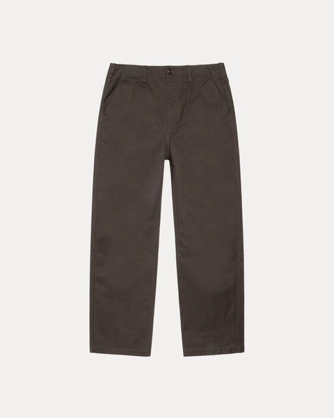 Chino Trouser Mens Regular In Brown