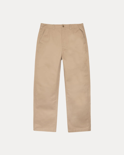Chino Trouser Mens Regular In Khaki