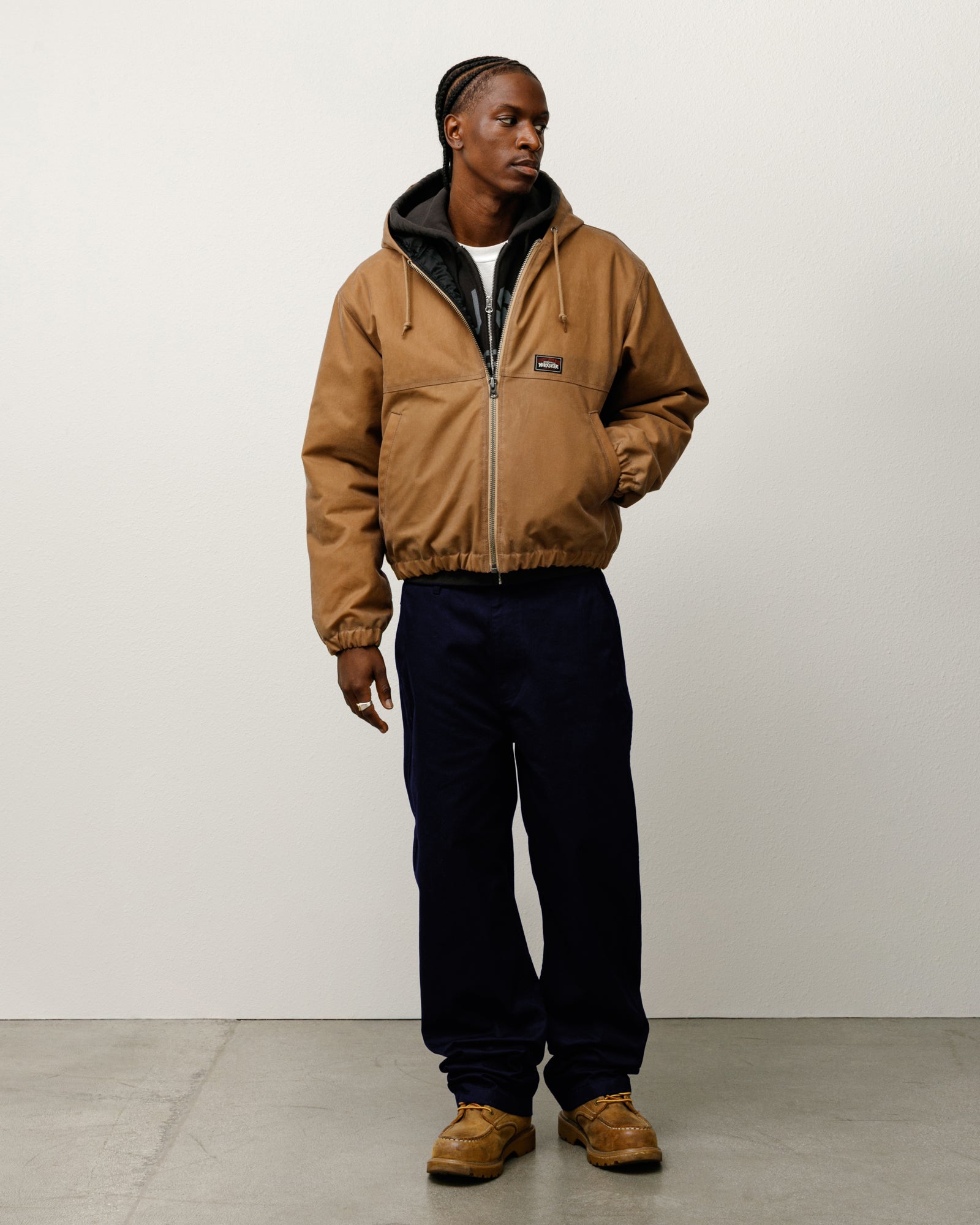 Chino Trouser Mens Regular In Navy