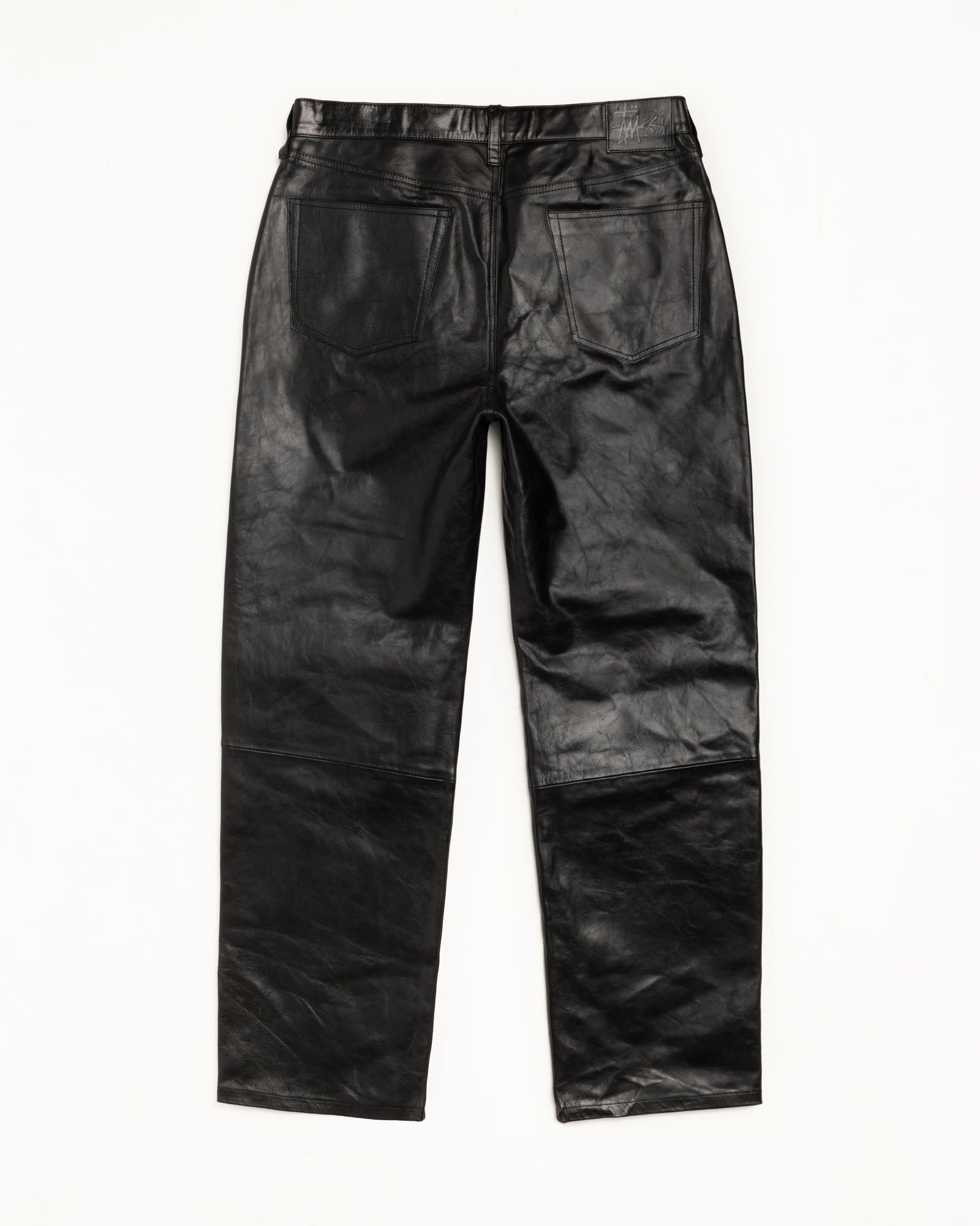 New Classic Pant Leather – Black | Pants | Stüssy Canada