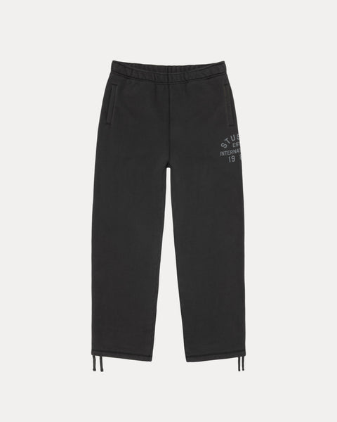 Stussy Est Fleece Pant Mens Regular In Black