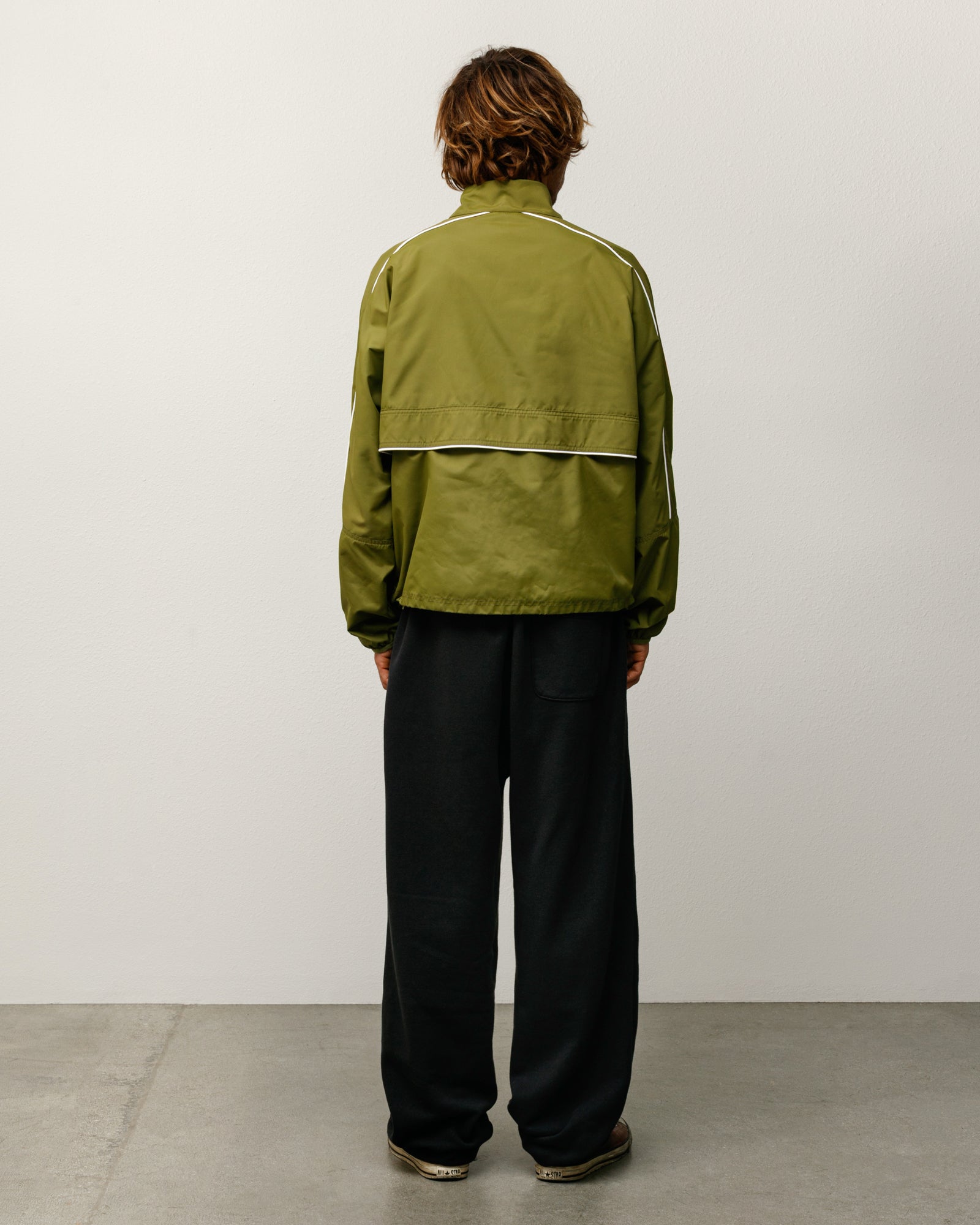 Fleece Track Pant Mens Regular In Black