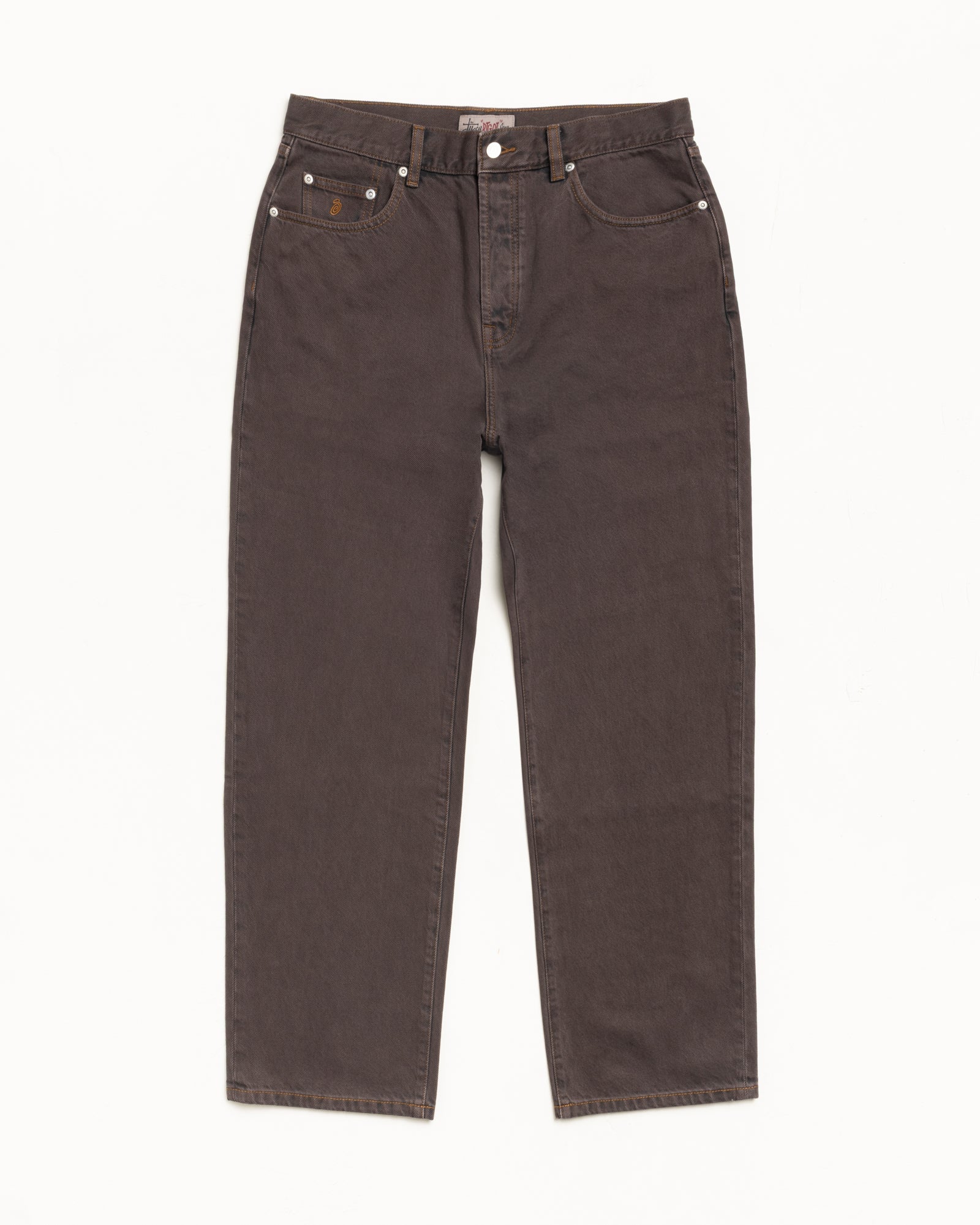Big Ol' Jean Denim – Resin Wash Brown | Pants | Stüssy Canada