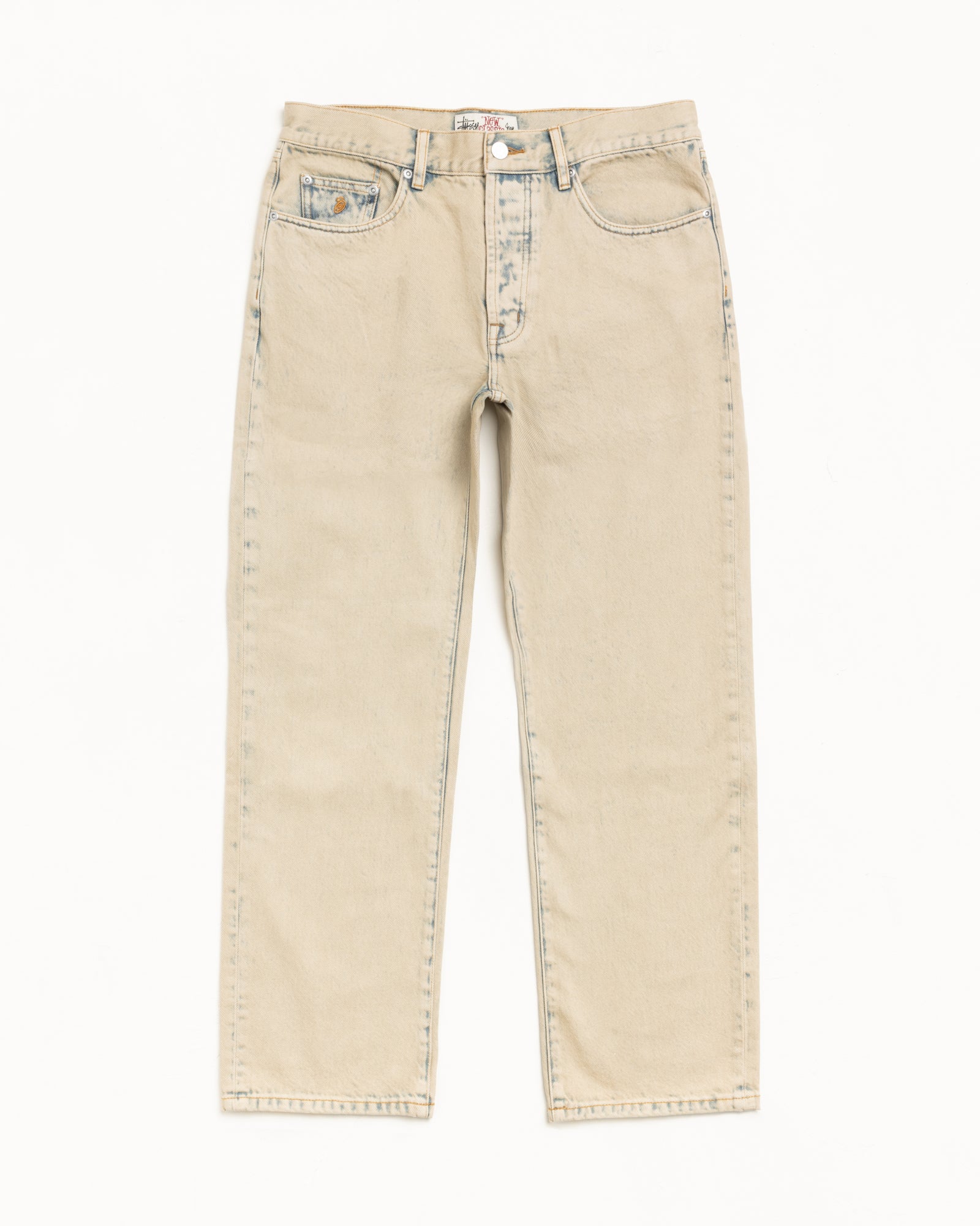 New Classic Jean Denim – Resin Wash Khaki | Pants | Stüssy Canada