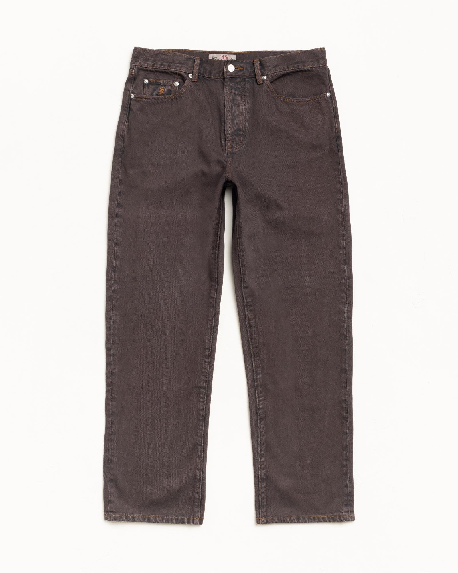 New Classic Jean Denim – Resin Wash Brown | Pants | Stüssy Canada