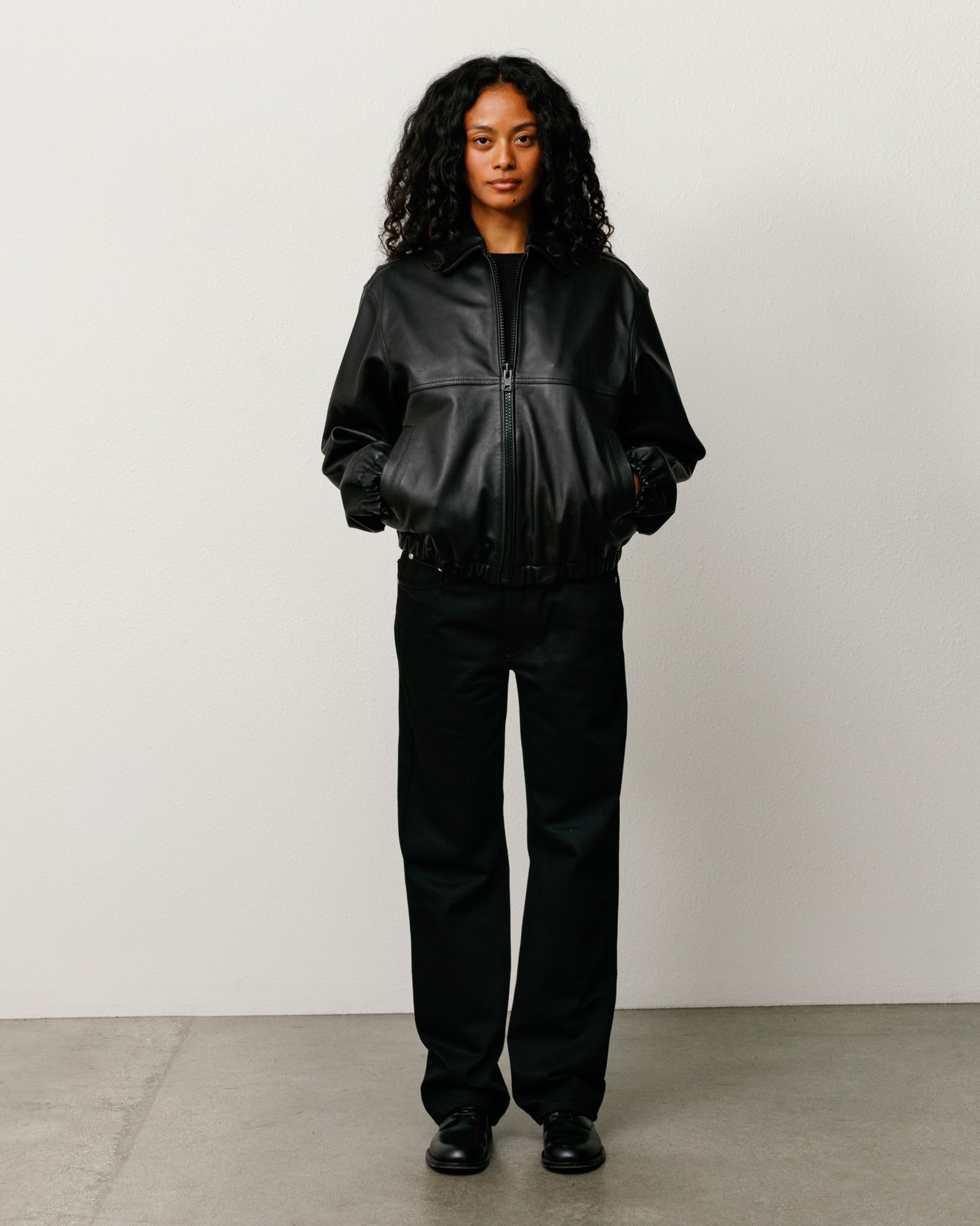 Slim Jean Denim - Raw Black Contrast Stitch | Denim | Stüssy Canada