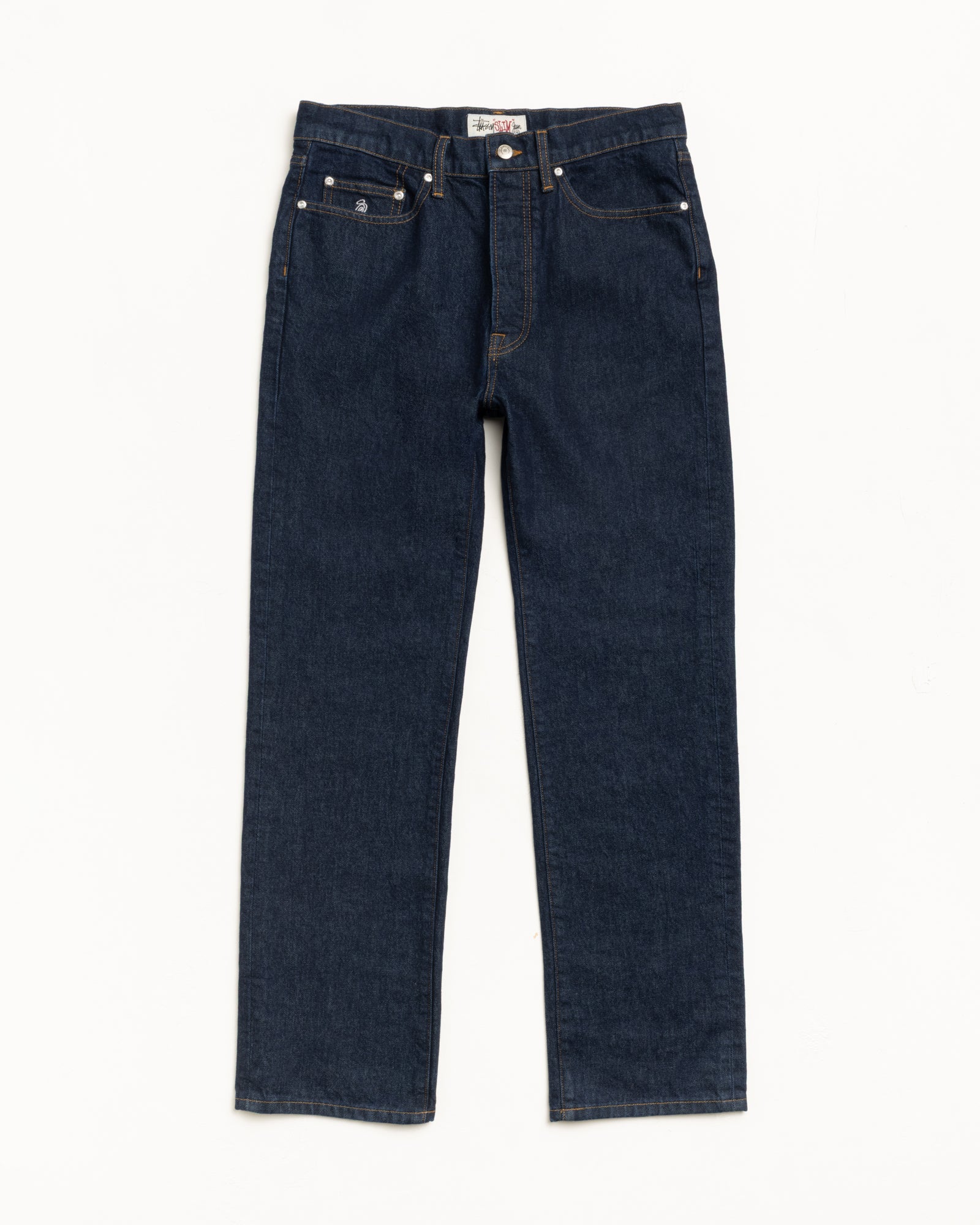 Slim Jean Denim – Rinsed Indigo | Pants | Stüssy Canada