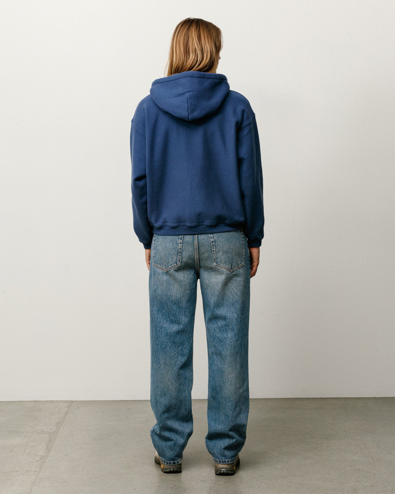 New Classic Jean Denim Unisex In Dark Wash Indigo