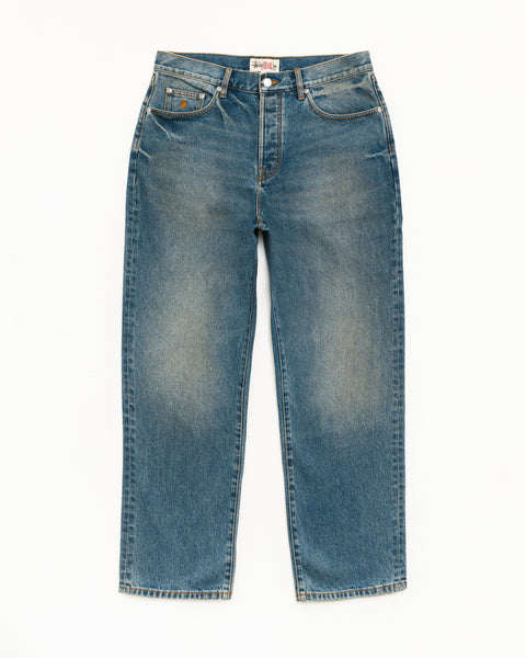 Big Ol Jean Denim Unisex In Dark Wash Indigo