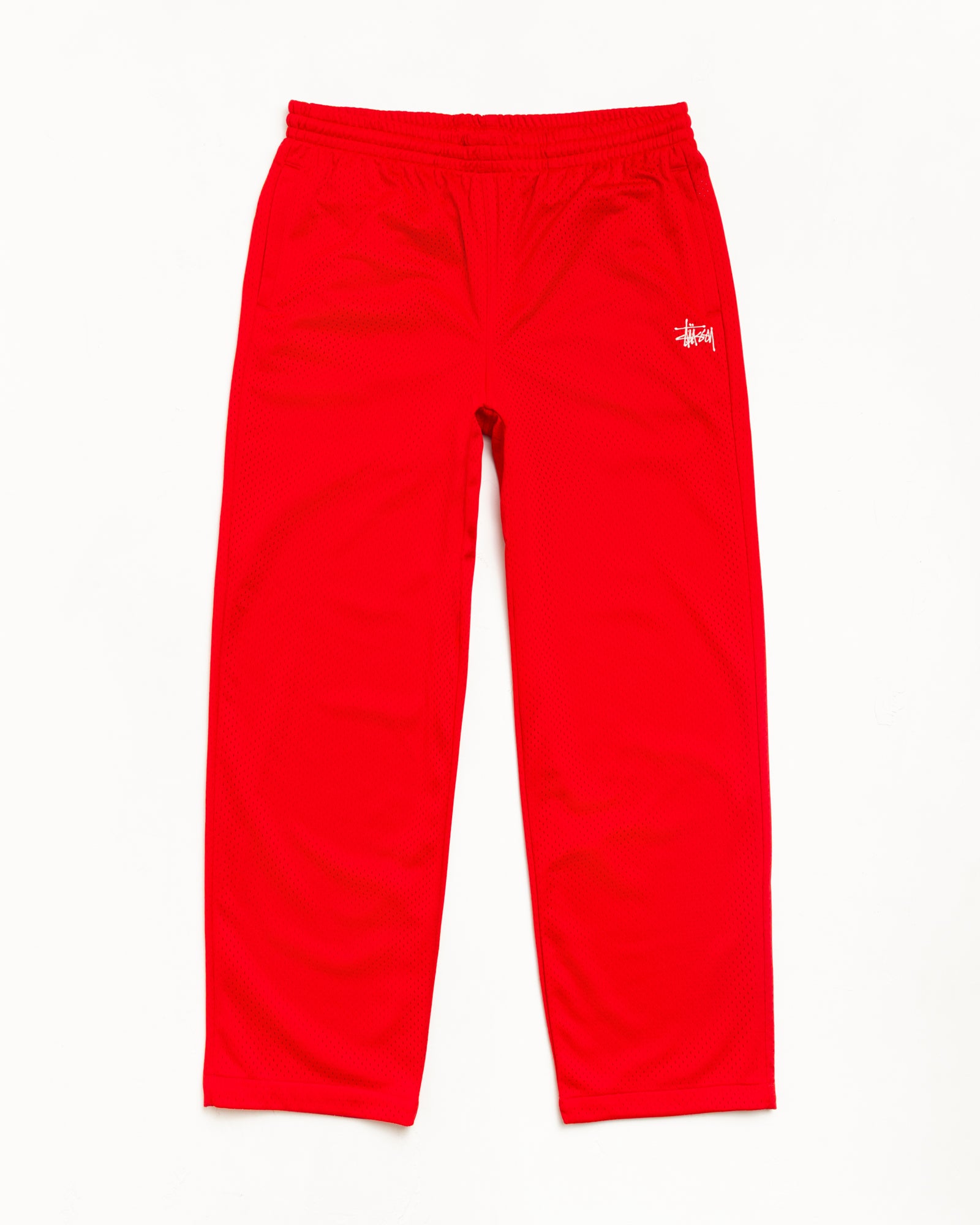 Mesh Track Pant Unisex Regular In Red