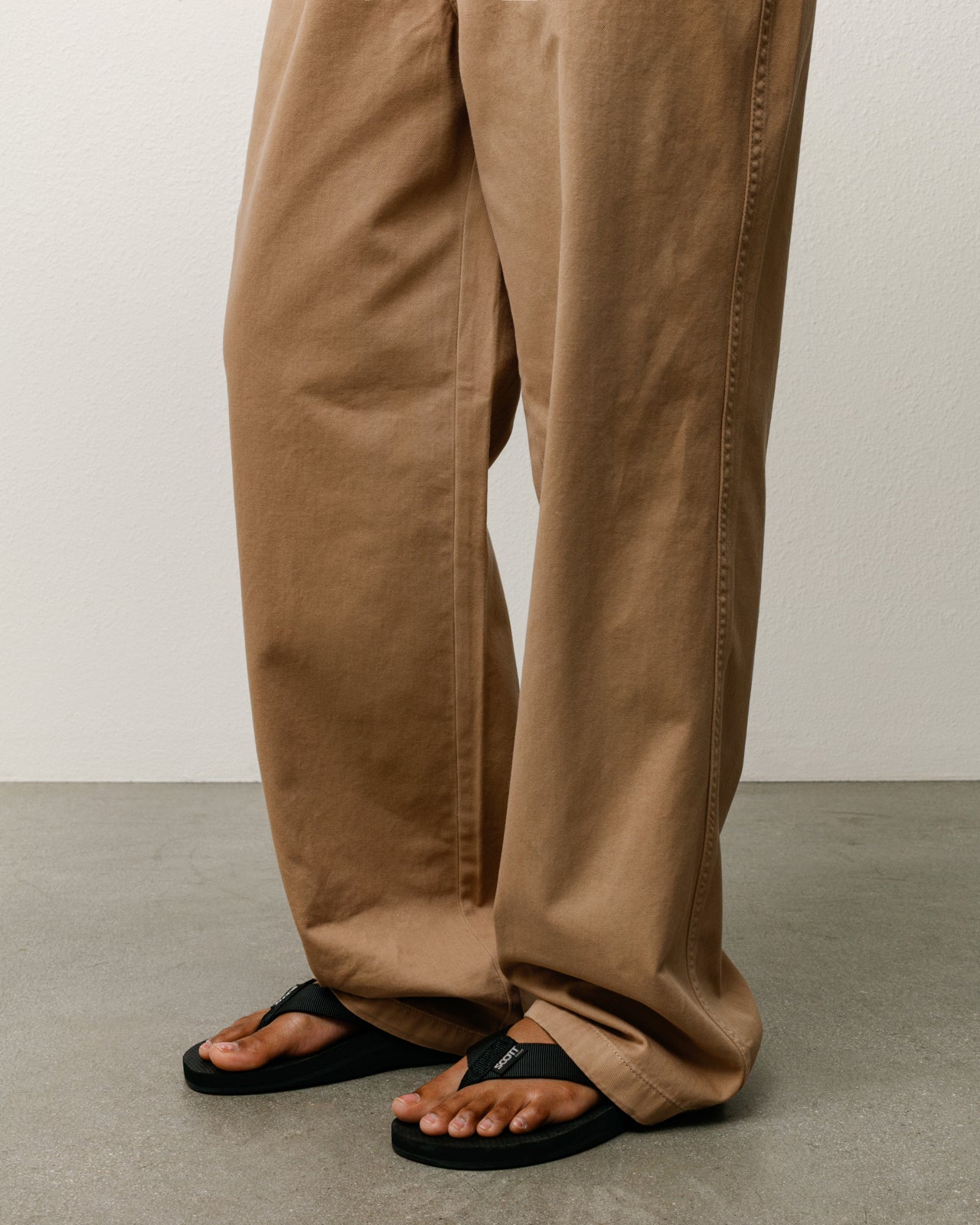 Beach Pant Cotton Twill - Khaki | Pants | Stüssy Canada
