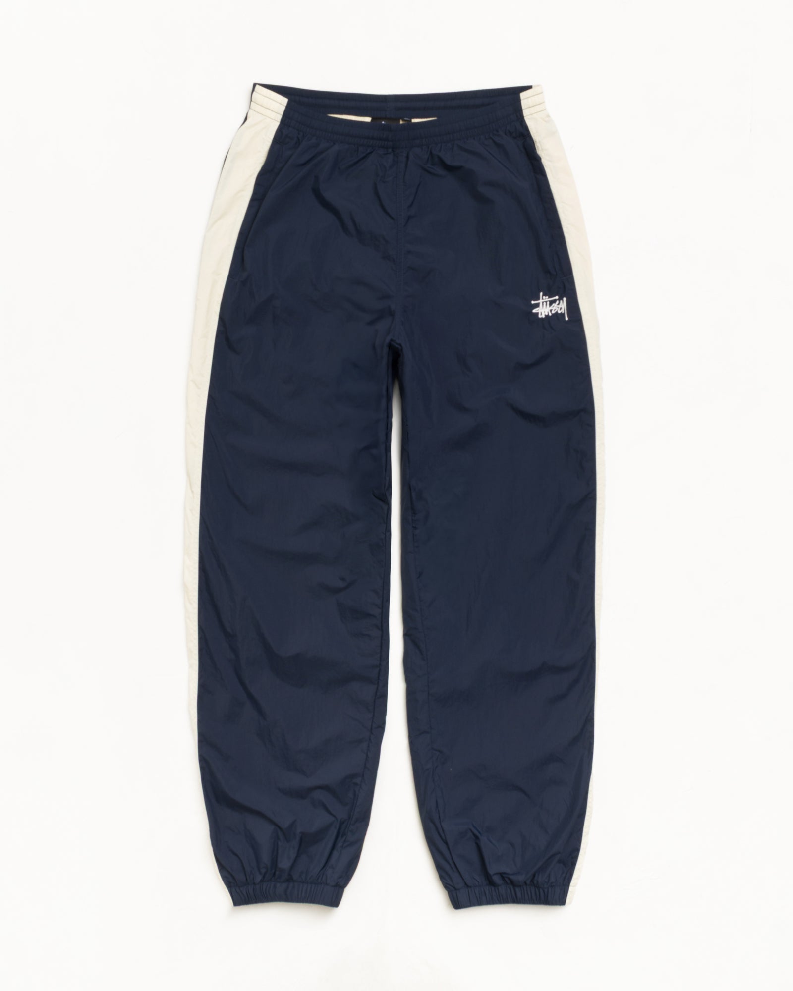 Side Stripe Track Pant - Navy | Pants | Stüssy Canada