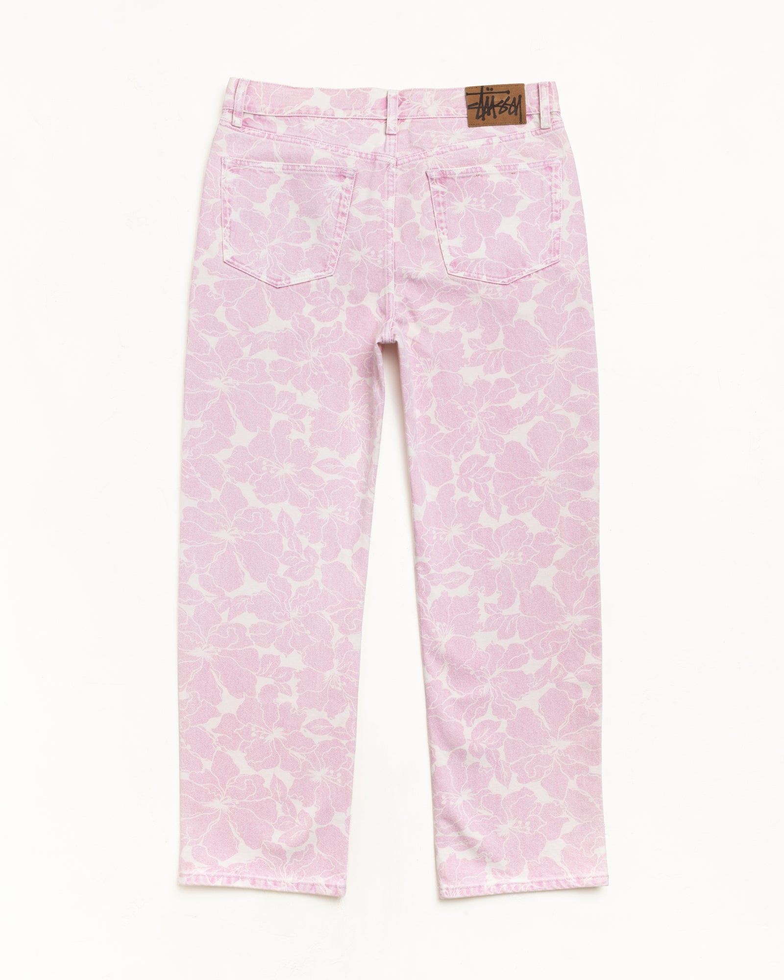New Classic Jean Denim – Pink Hawaiian | Pants | Stüssy Canada