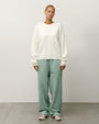 WAFFLE CASHMERE CREW
