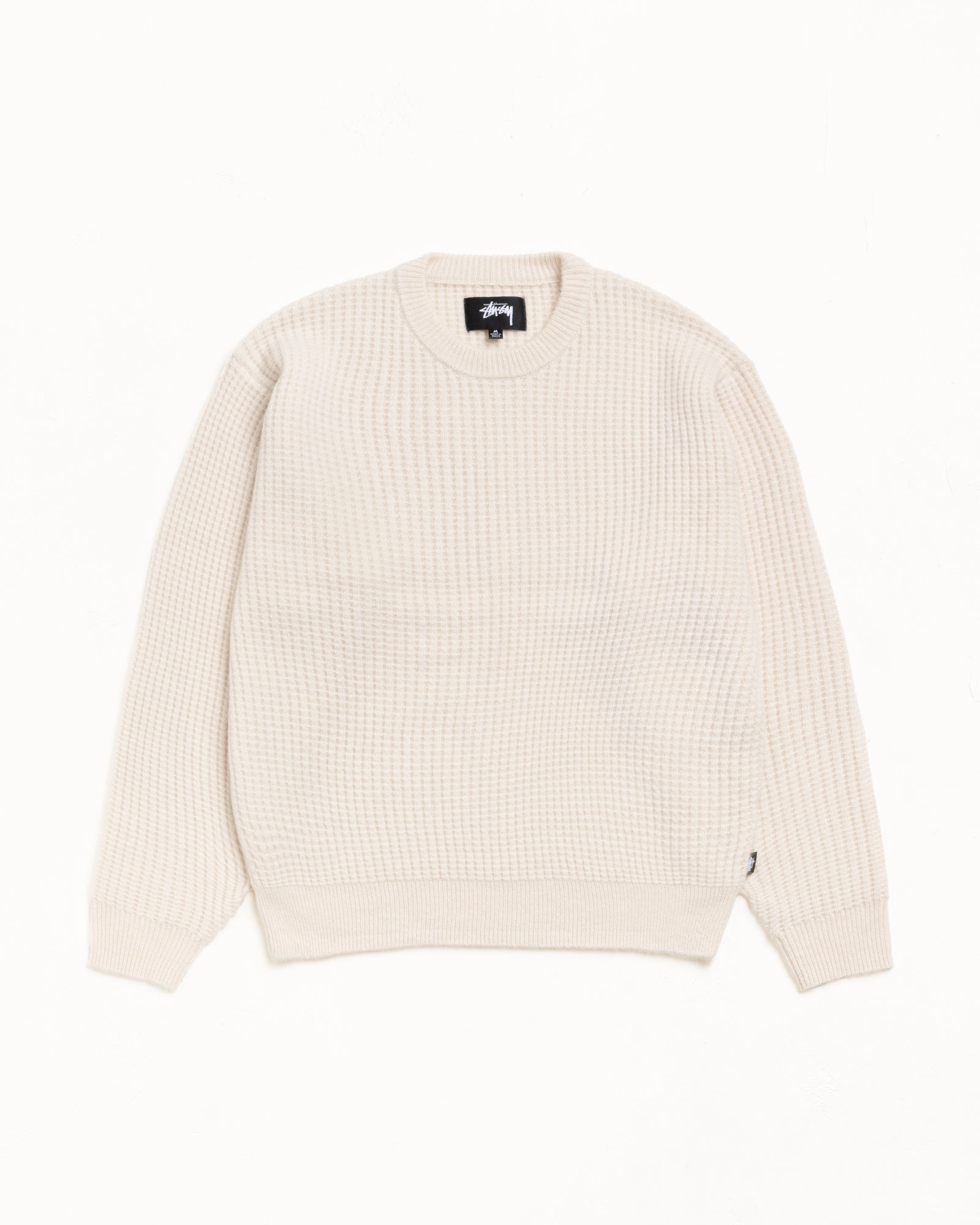 WAFFLE CASHMERE SWEATER