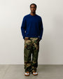 WAFFLE CASHMERE CREW