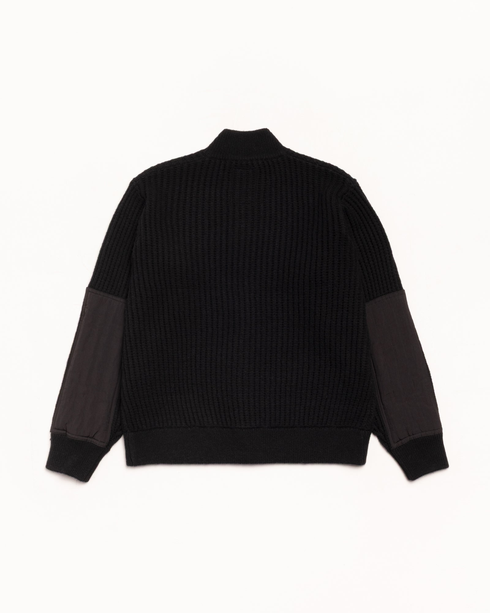 Lambs Wool Zip Sweater – Black | Tops & Knits | Stüssy Canada