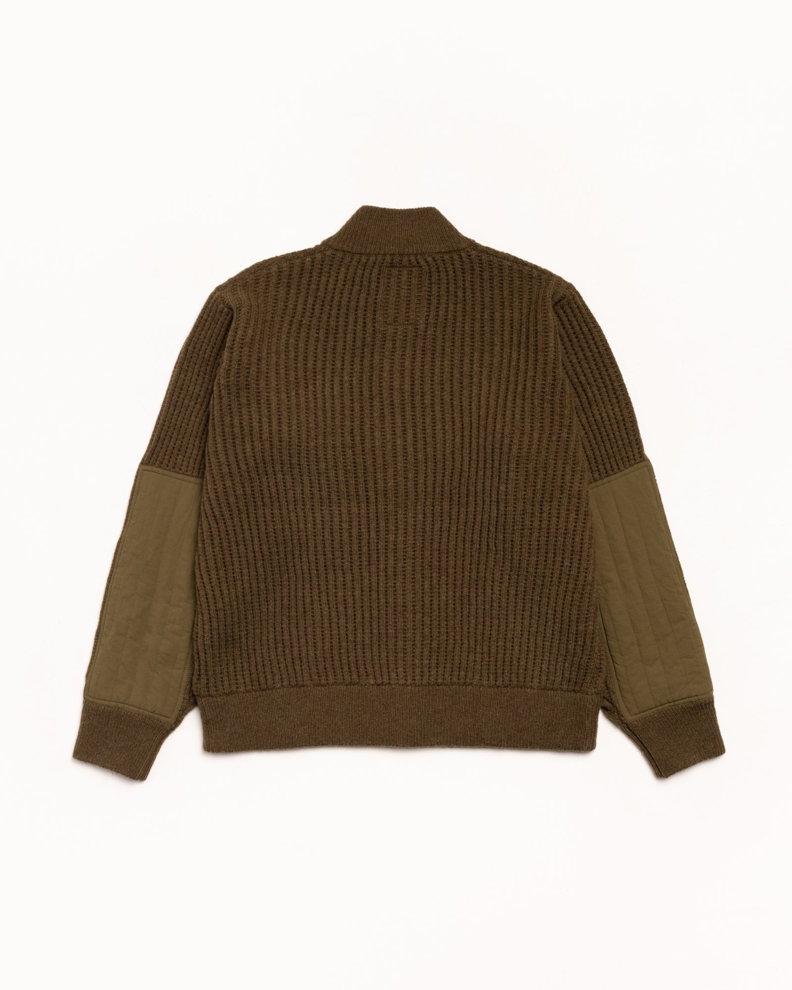 Lambs Wool Zip Sweater – Green | Tops & Knits | Stüssy Canada