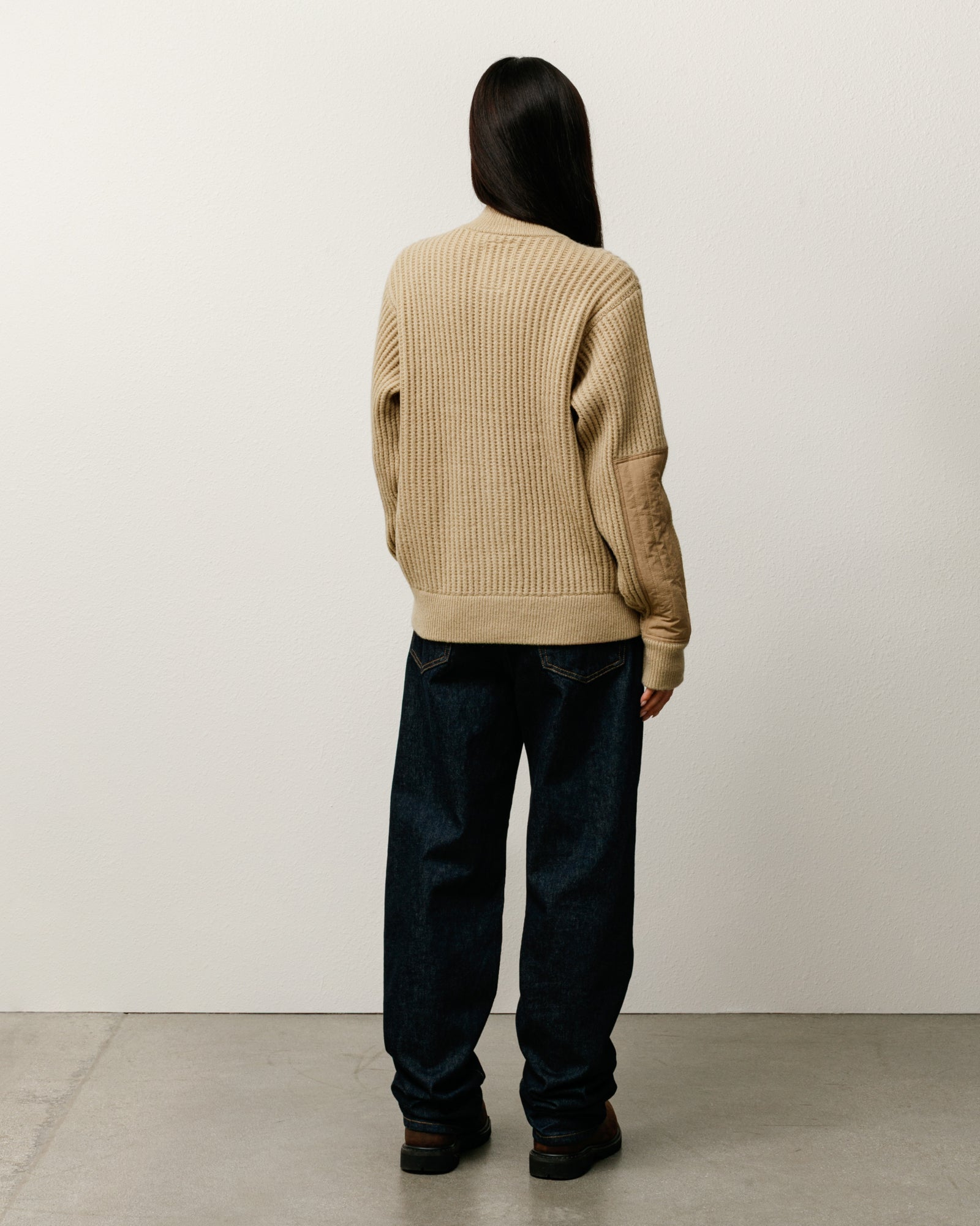 Lambs Wool Zip Sweater – Sand | Tops & Knits | Stüssy Canada