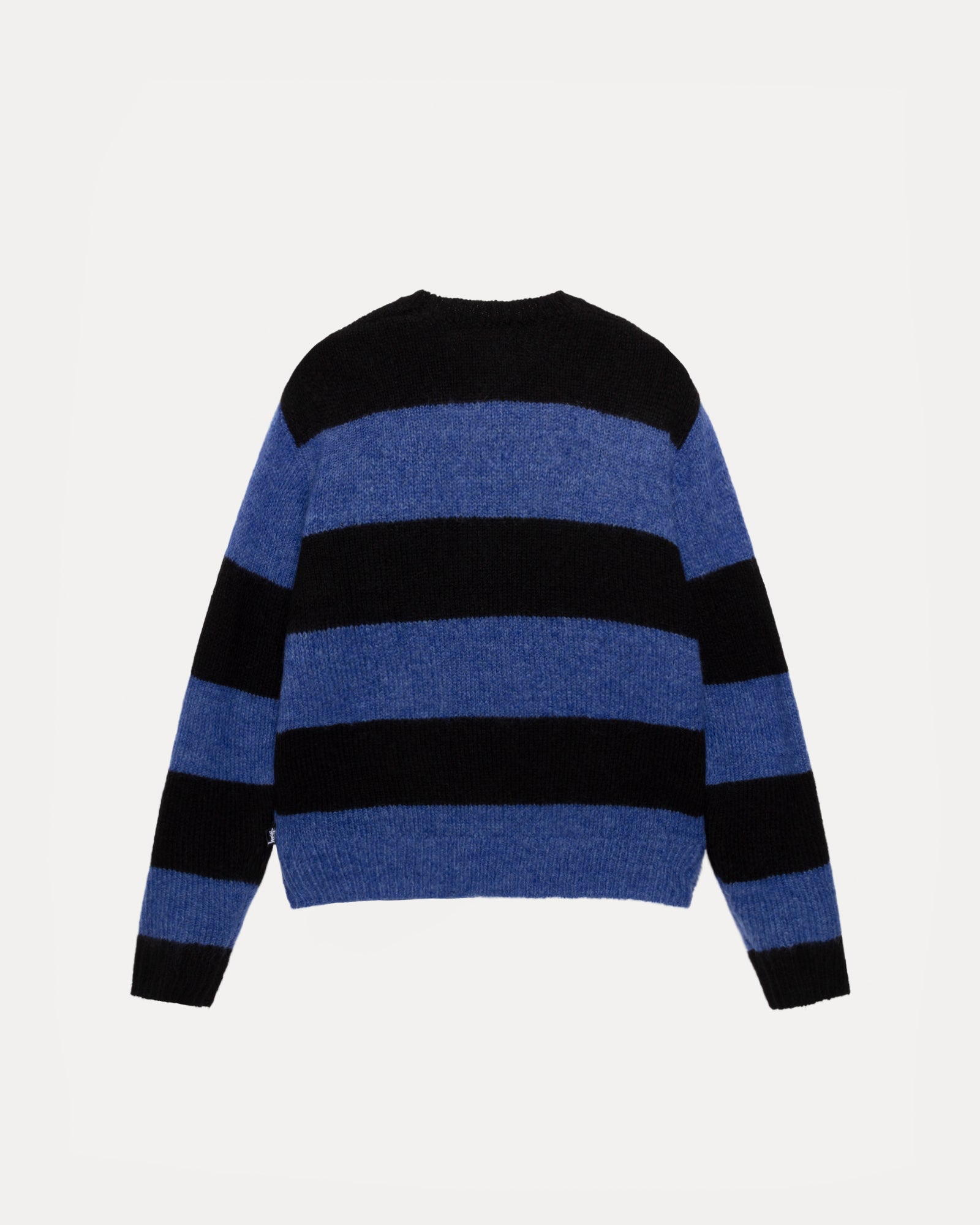 Big Stripe Crew Mens Long Sleeve In Blue